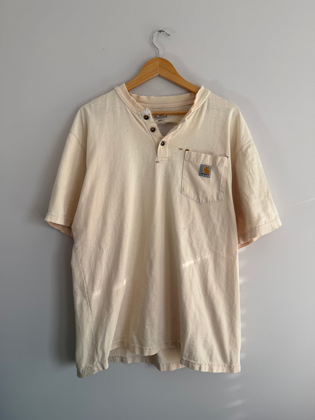 Thrashed Carhartt Henley Tee