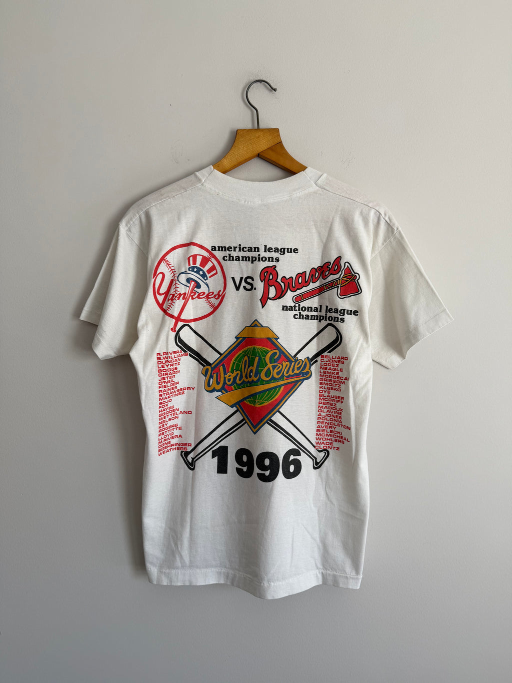 Vintage 1996 New York Yankees WS Tee