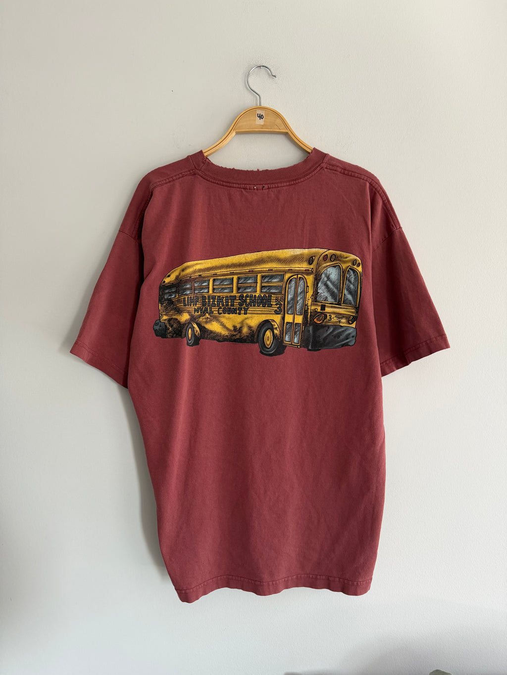 Vintage Limp Biskit School Bus 3 Tee