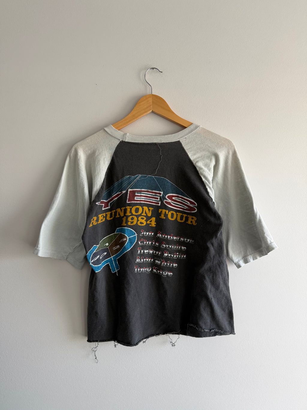 Vintage 1984 YES Raglan Shirt