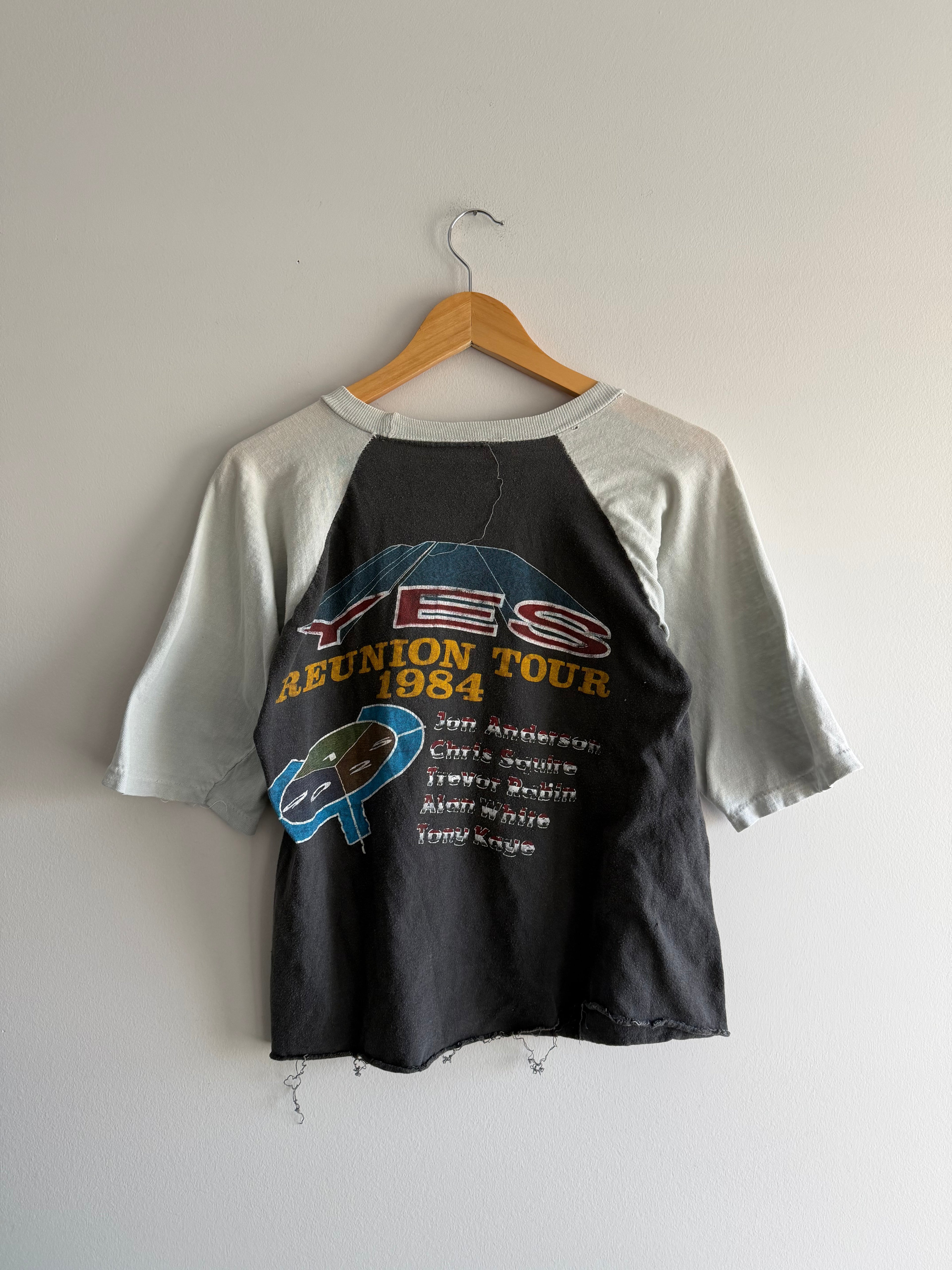 Vintage 1984 YES Raglan Shirt