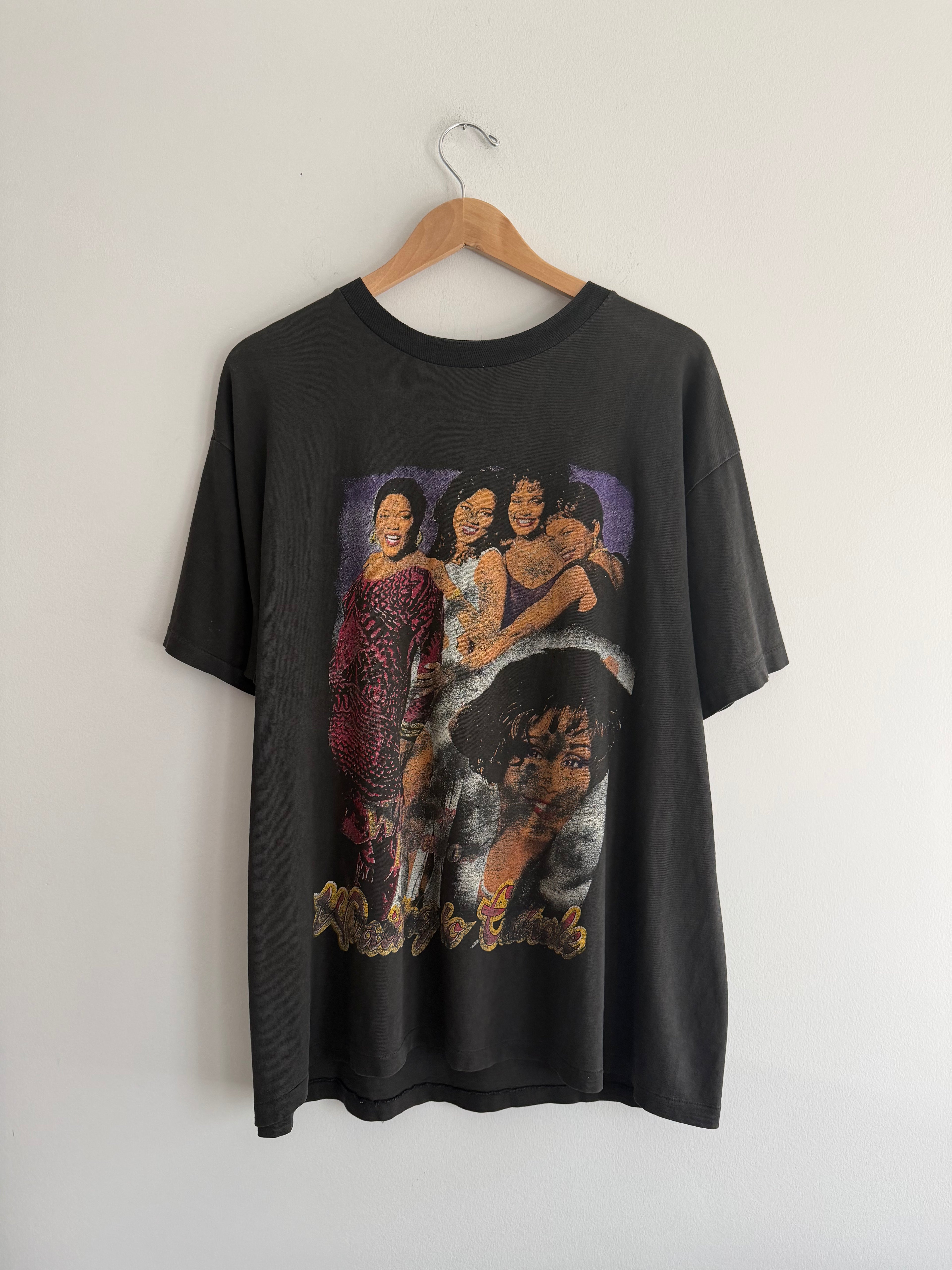 Vintage Whitney Houston Waiting To Exhale Rap Tee