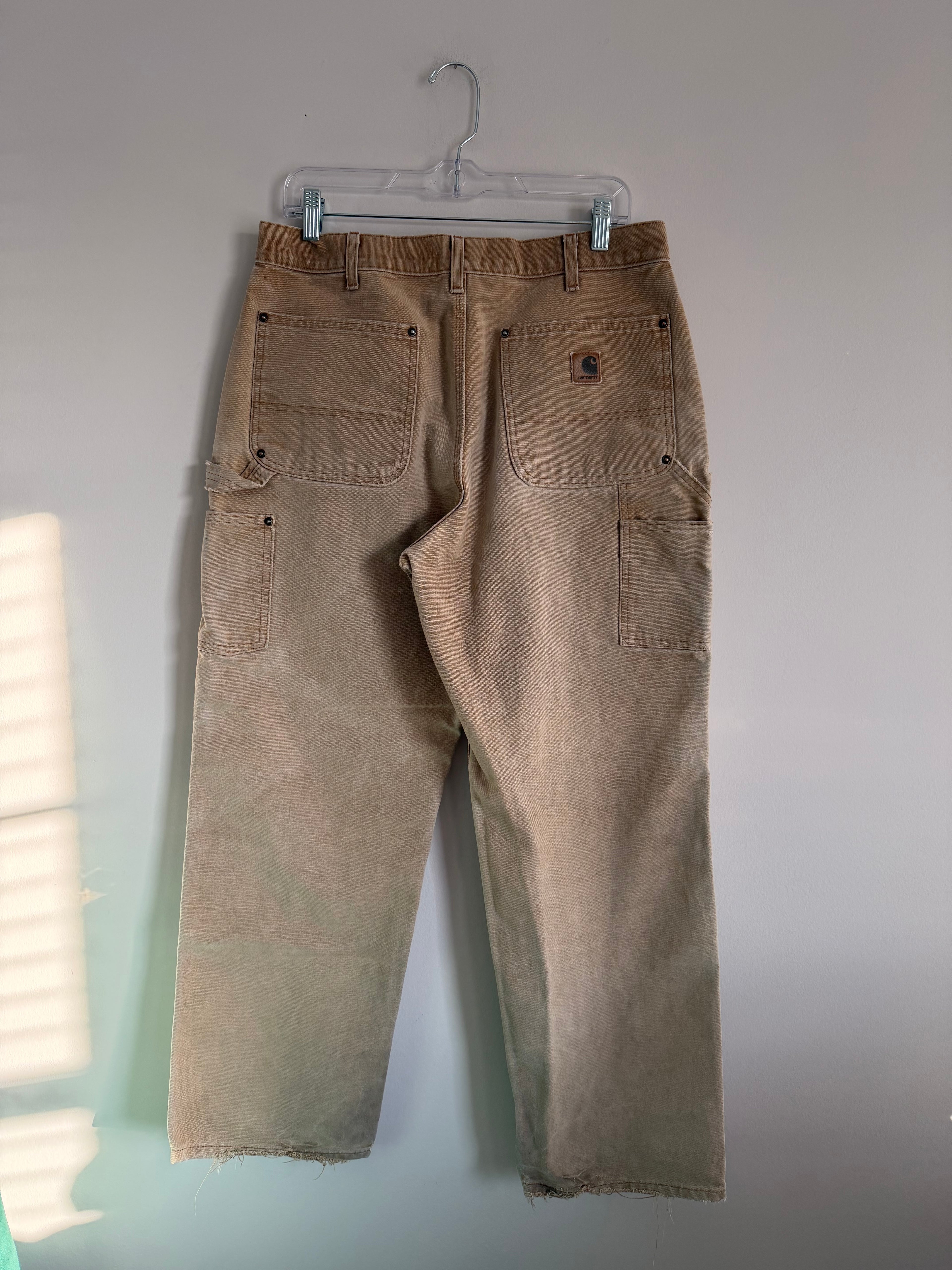 Vintage Tan Carhartt Double Knees
