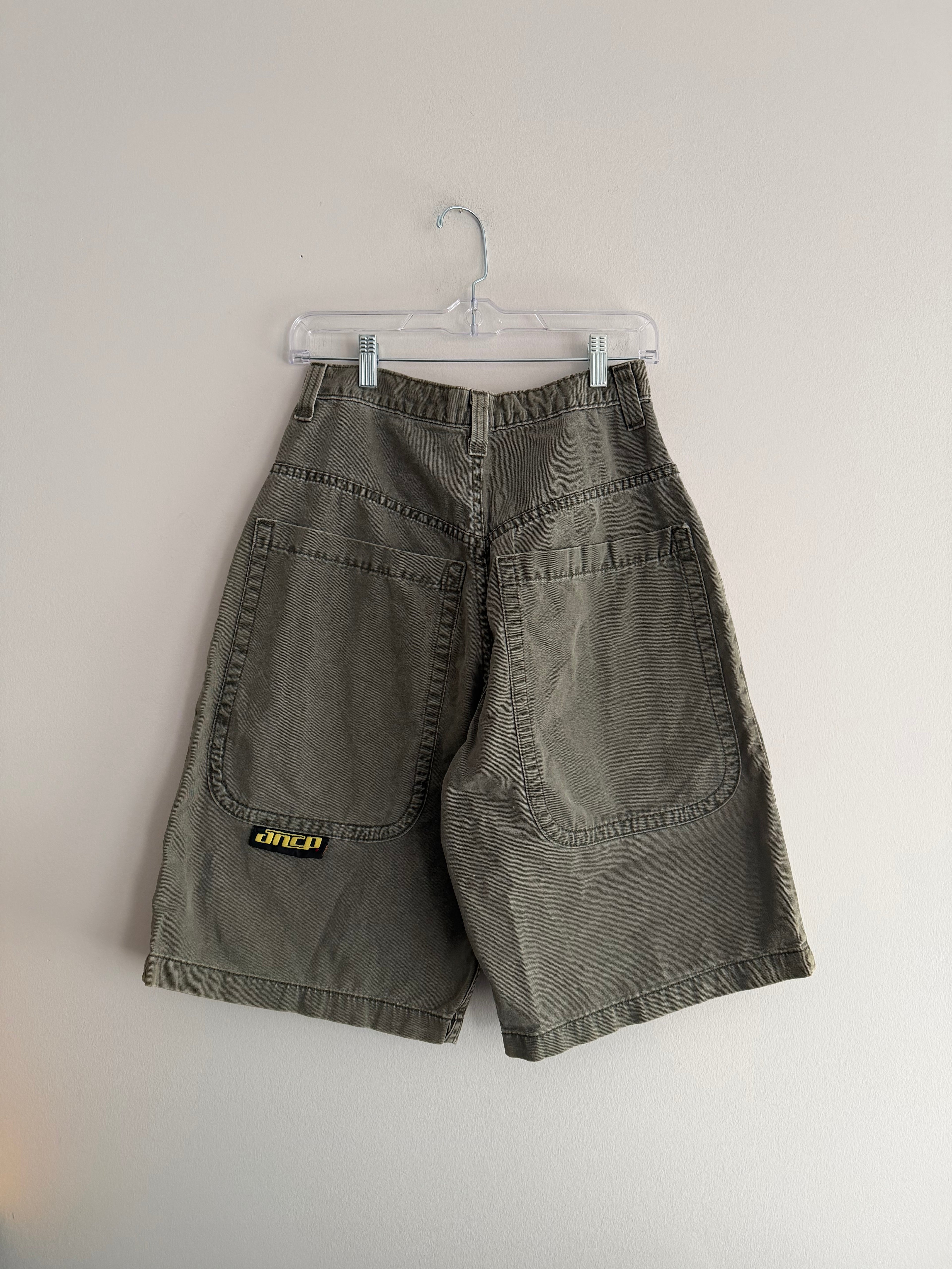 Vintage 90s Jnco Stinger Olive Shorts