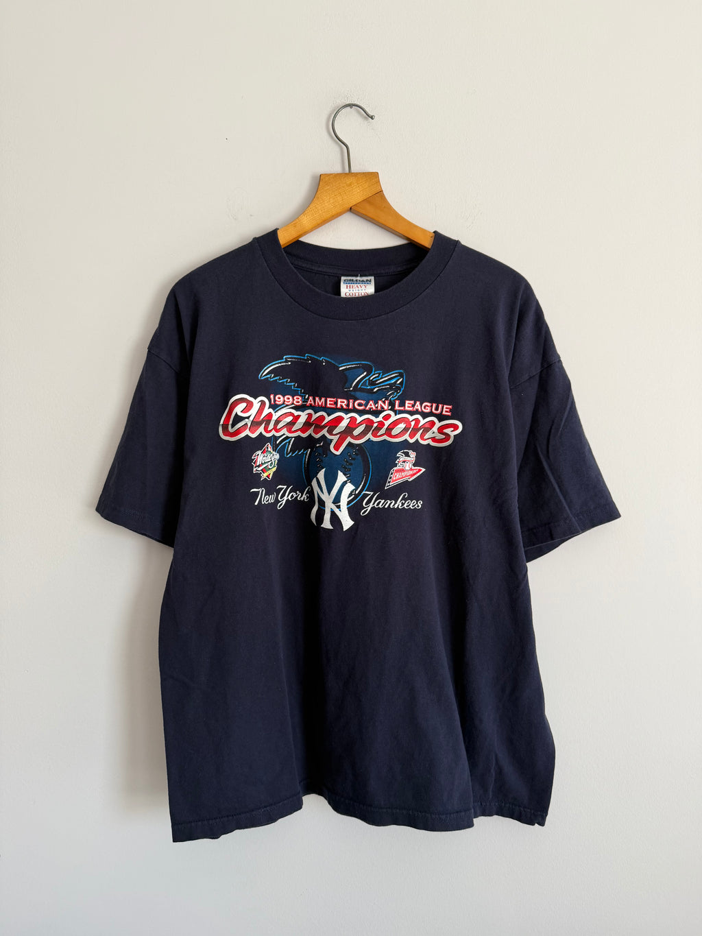Vintage New York Yankees 1998 AL Champs Tee