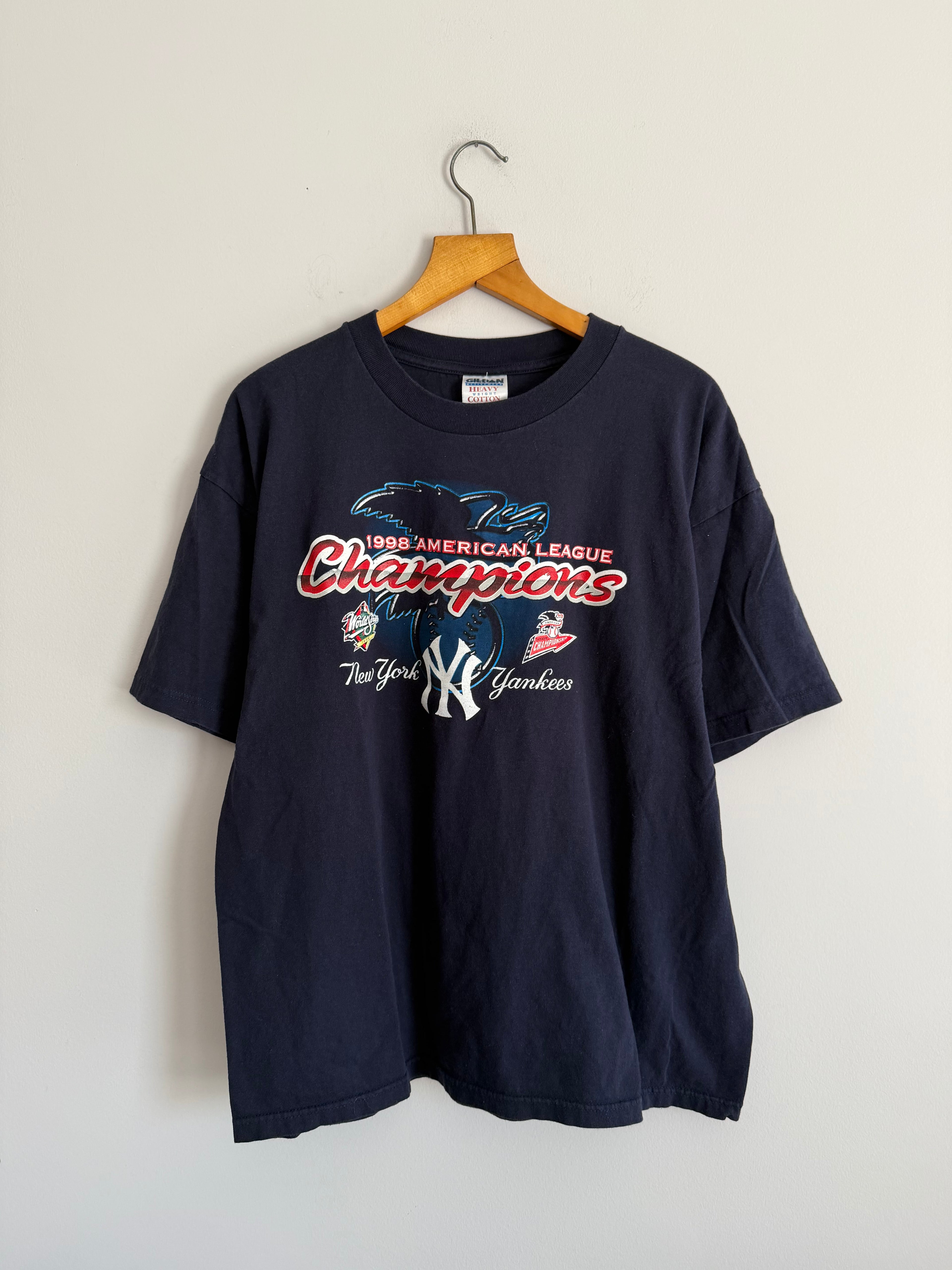 Vintage New York Yankees 1998 AL Champs Tee