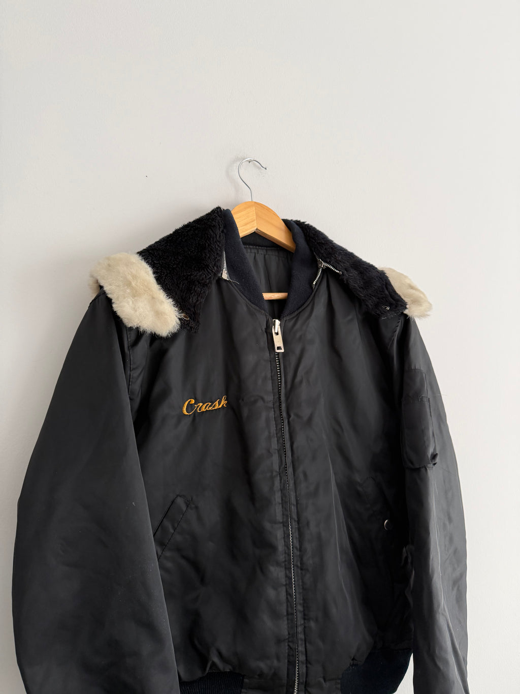 Vintage 80s North Korea Souvenir Bomber Jacket