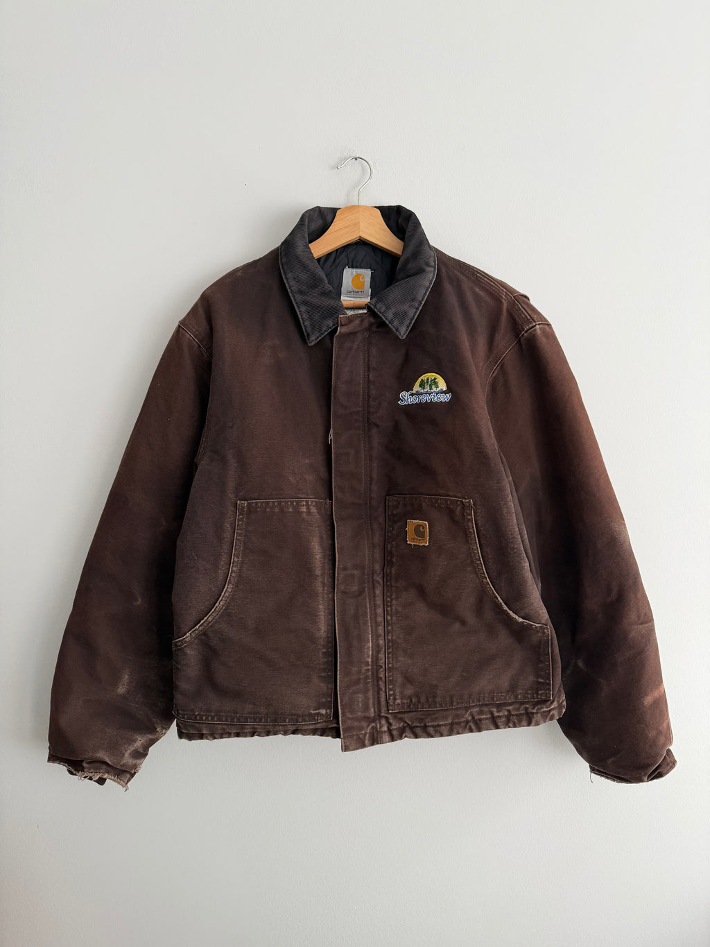 J22 Dark Brown Carhartt Jacket