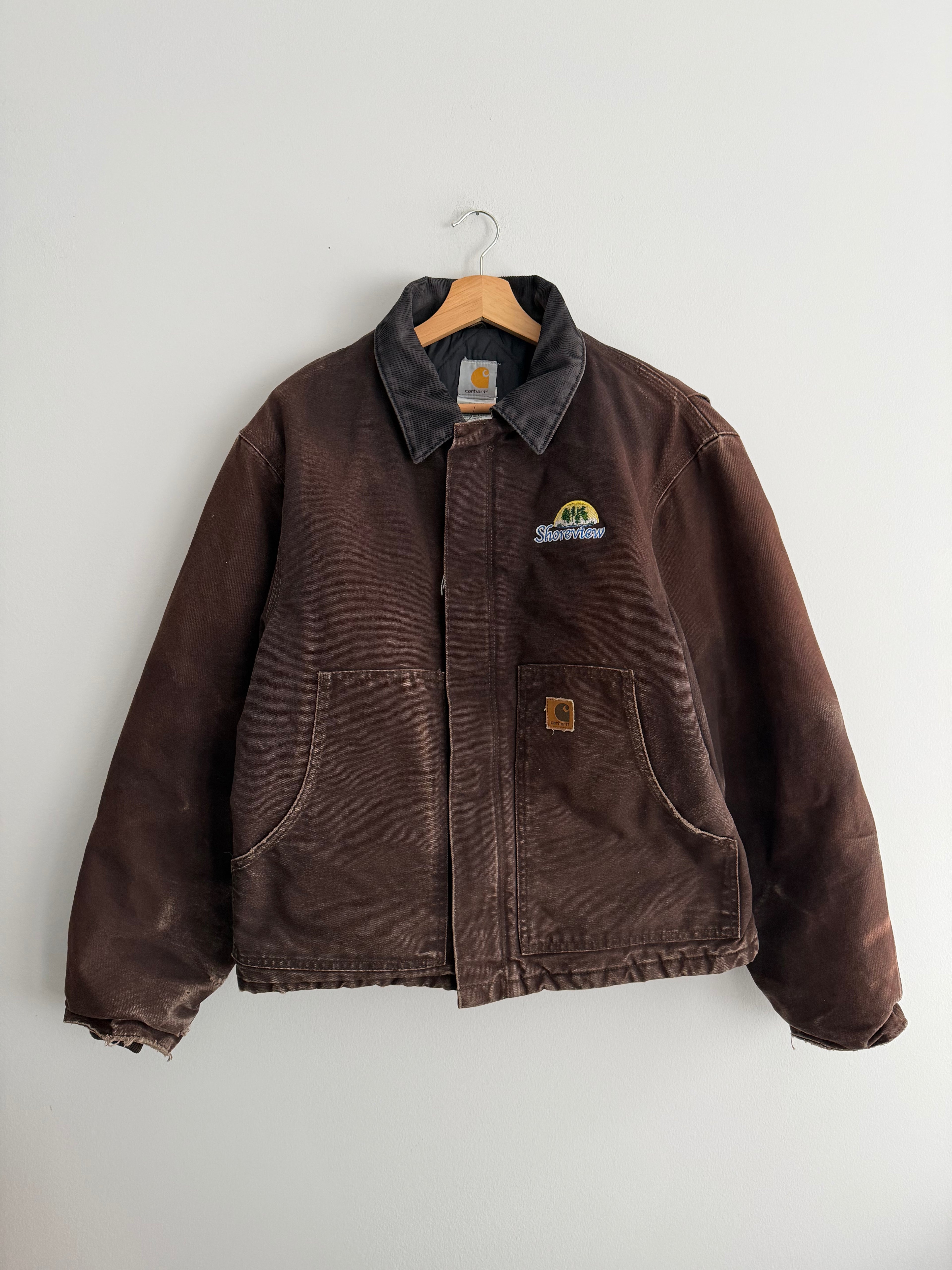 J22 Dark Brown Carhartt Jacket