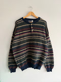 Vintage Peconic Bay Henley Sweater
