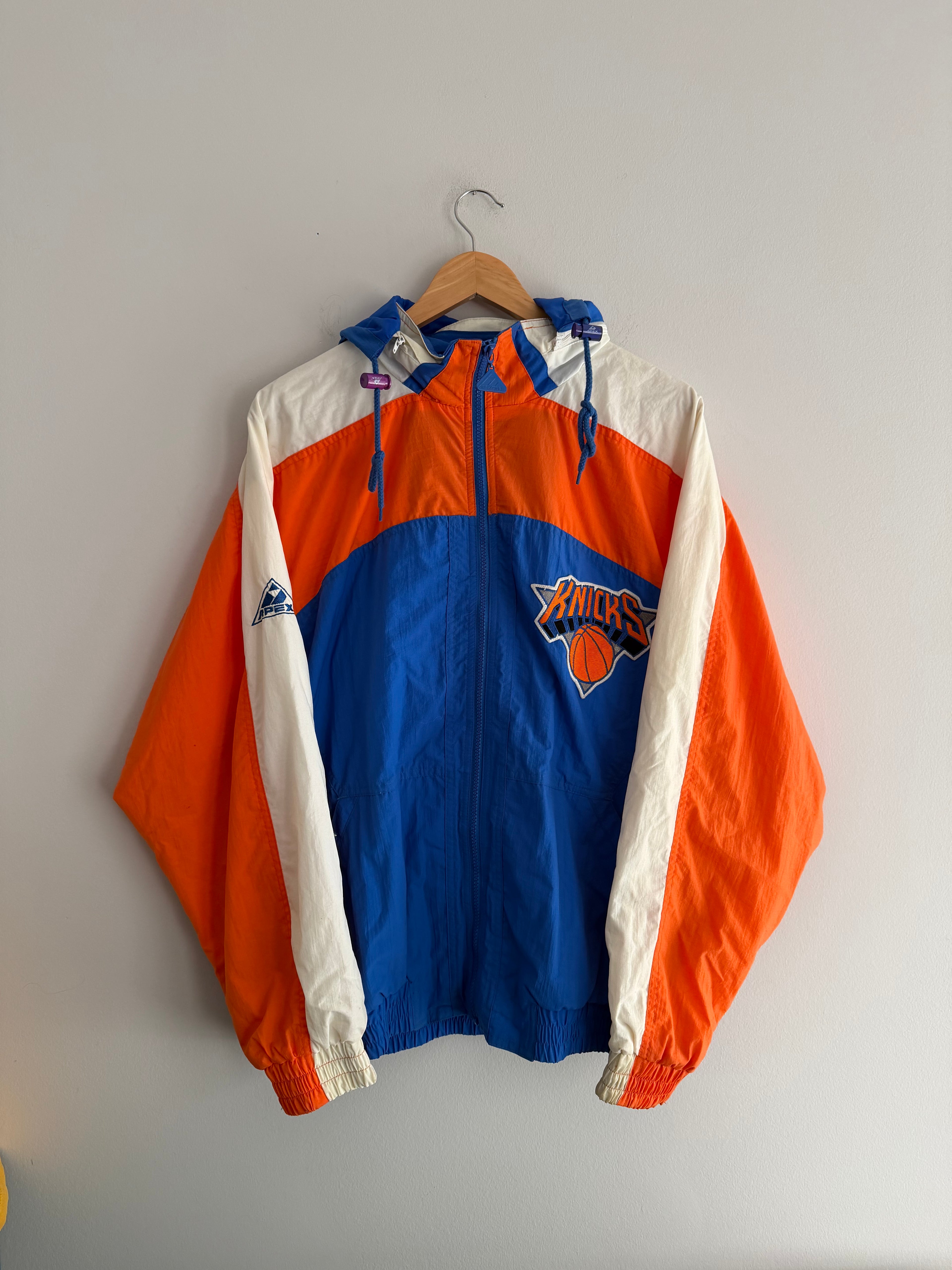 Vintage Apex One New York Knicks Windbreaker