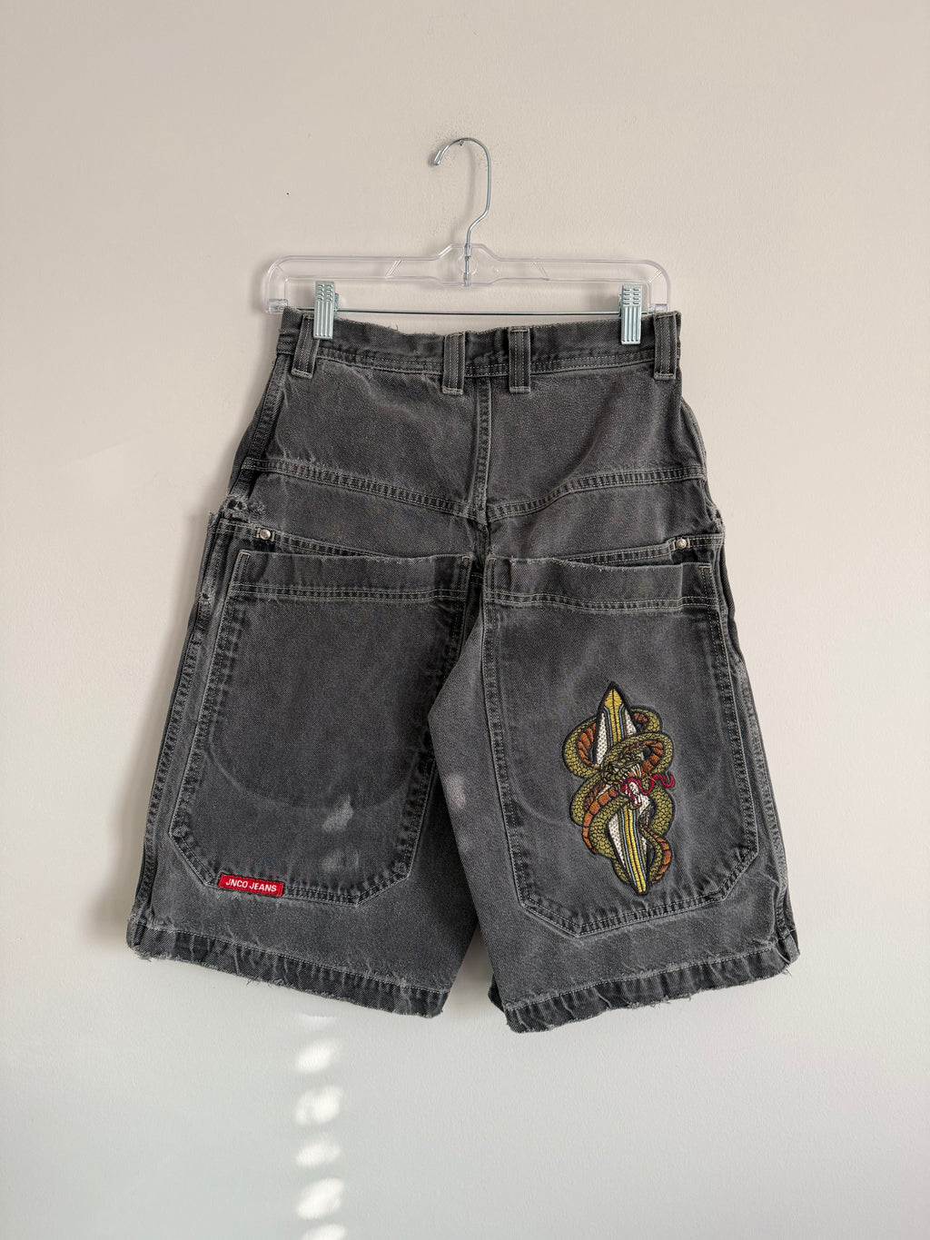 Vintage Jnco Snake Surfboard Jorts