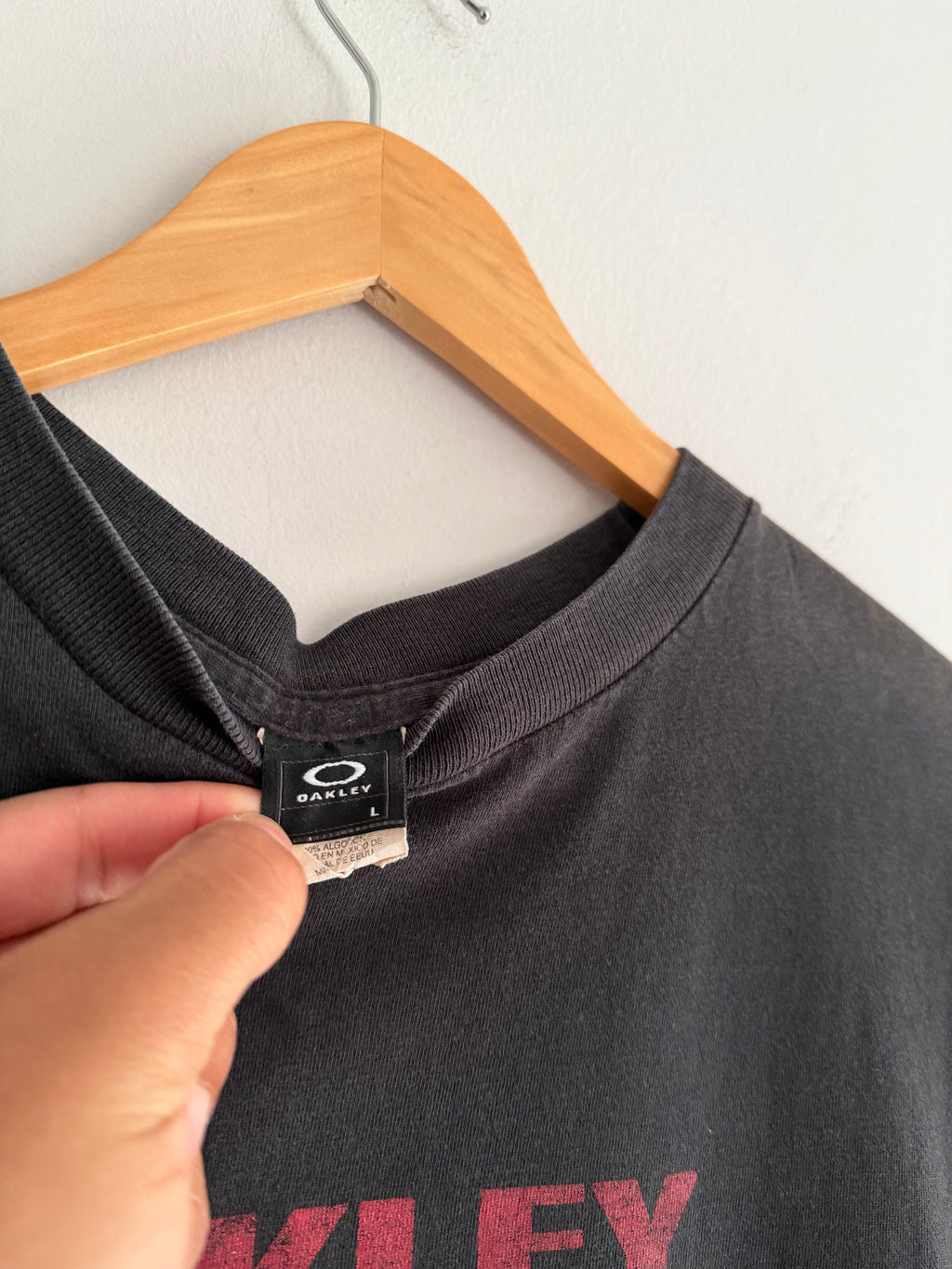 Vintage Black Oakley Tee