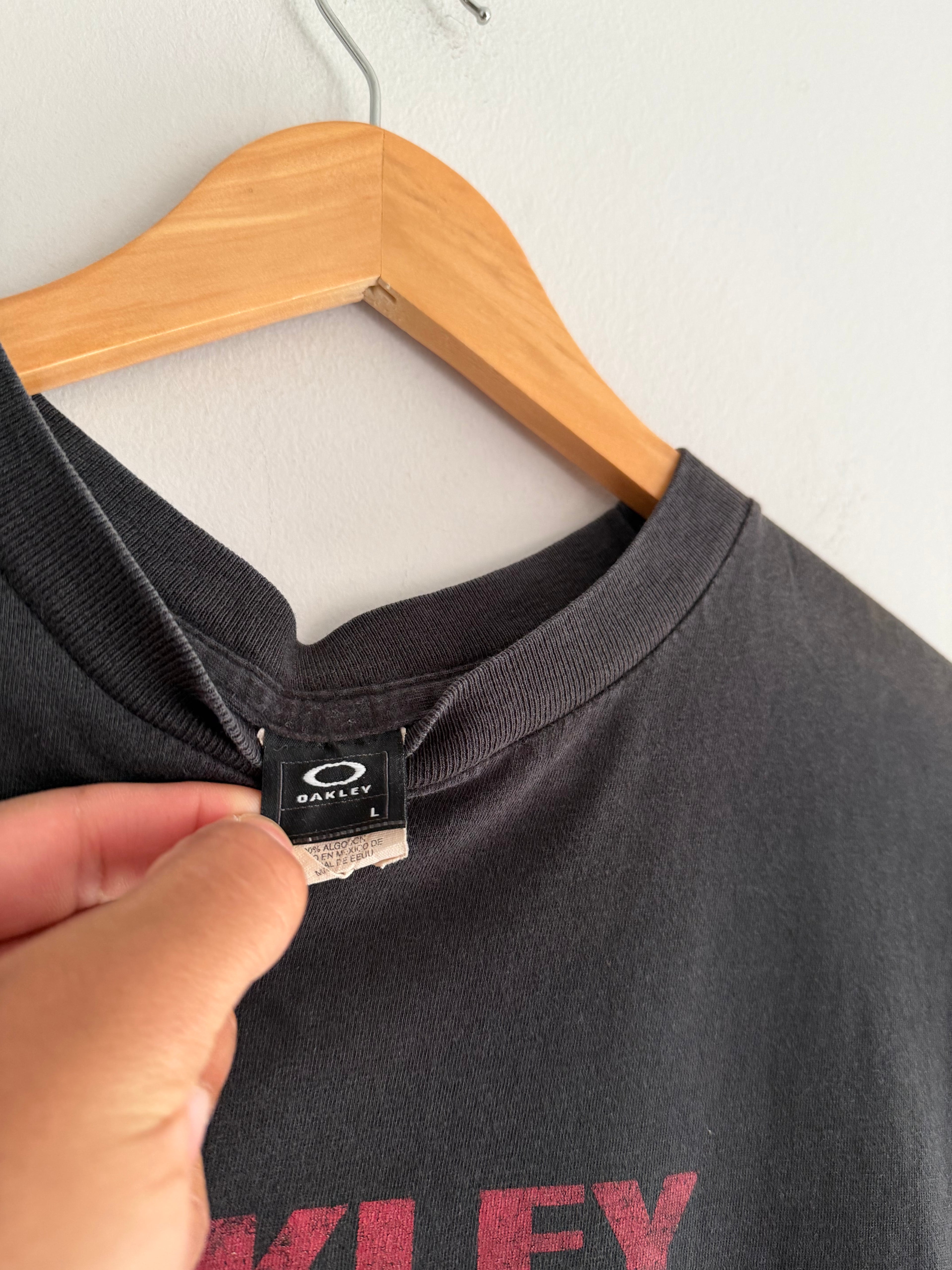 Vintage Black Oakley Tee