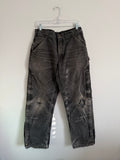 Insulated Black Carhartt Double Knees