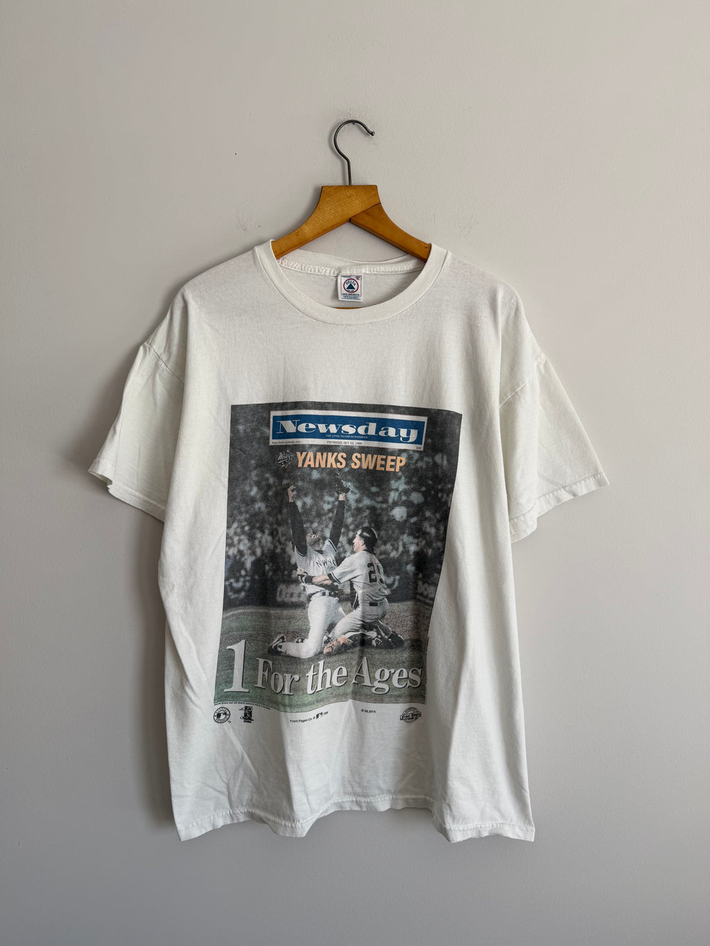 Vintage New York Yankees Newspaper Tee