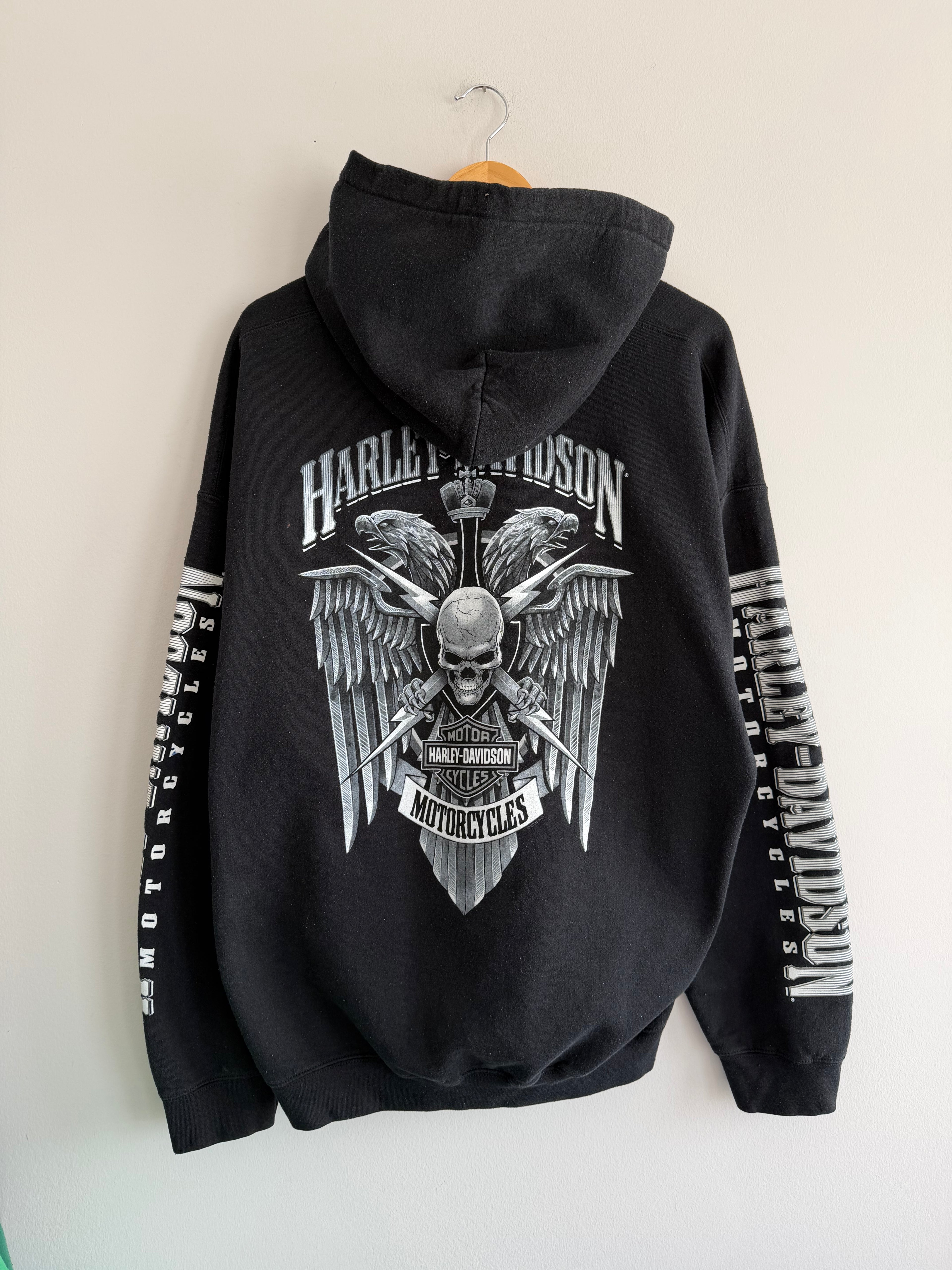 Vintage Harley Davidson Wisconsin Hoodie