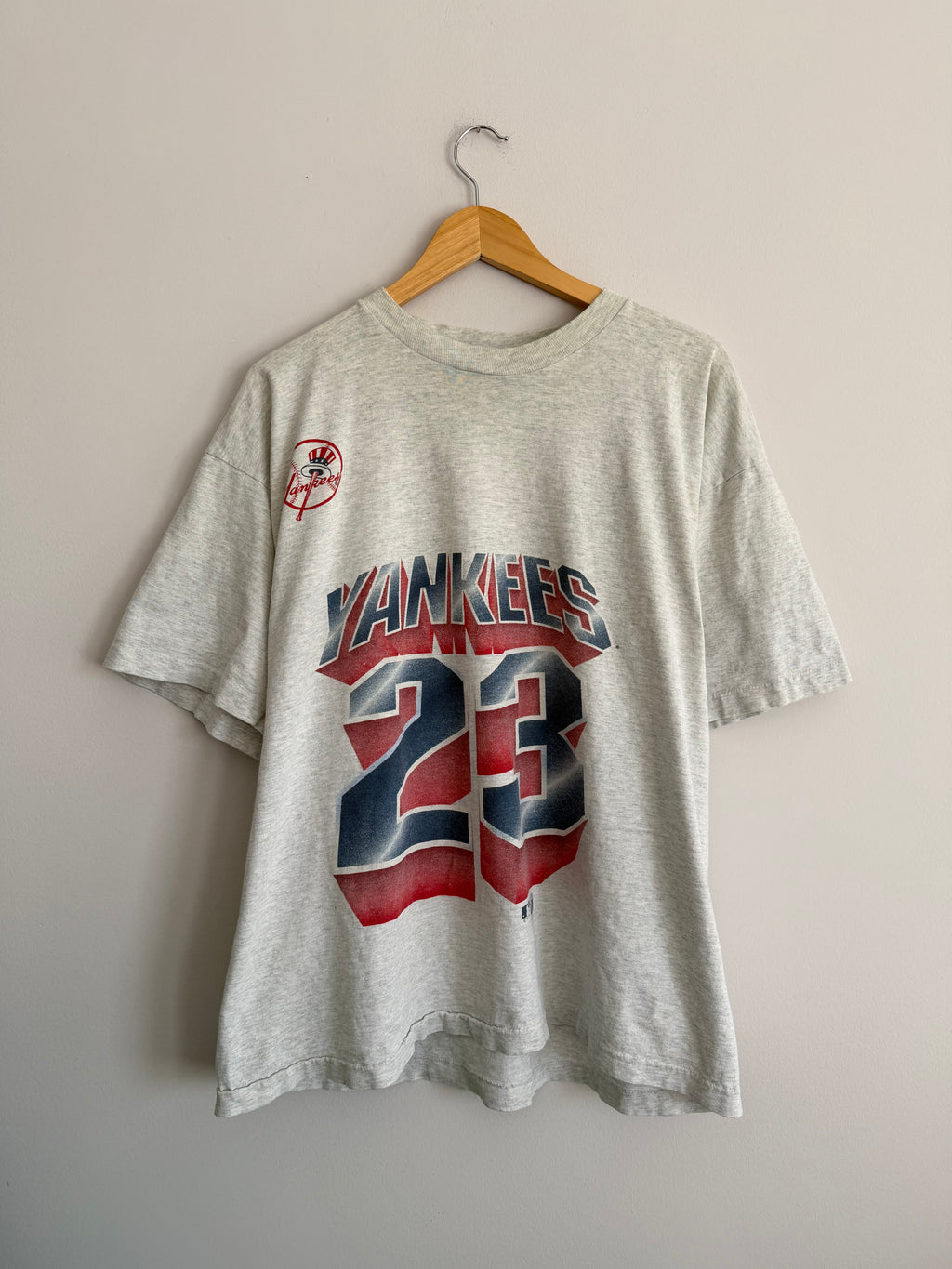 Vintage 90s Salem Sportswear New York Yankees Mattingly Tee