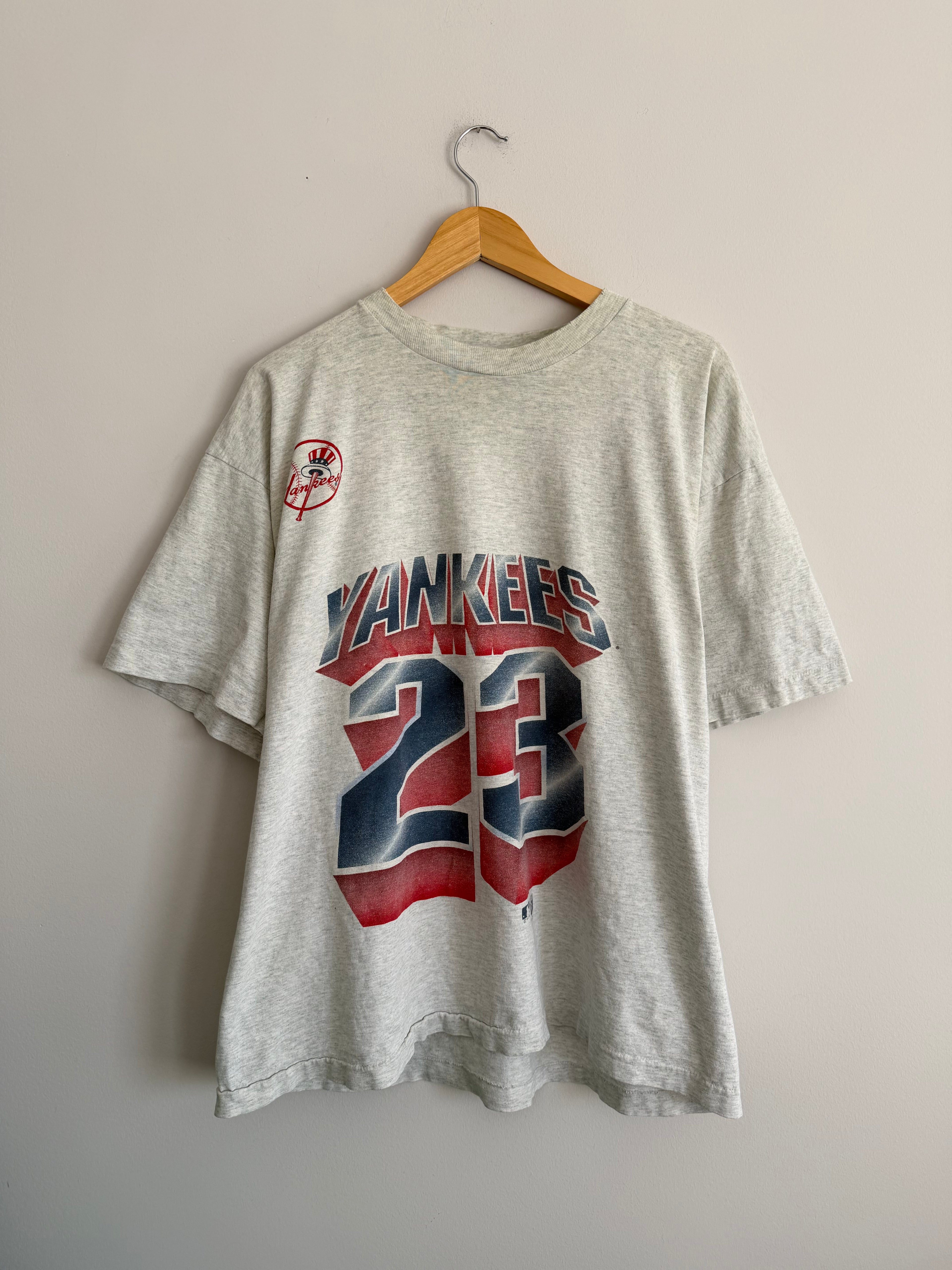 Vintage 90s Salem Sportswear New York Yankees Mattingly Tee