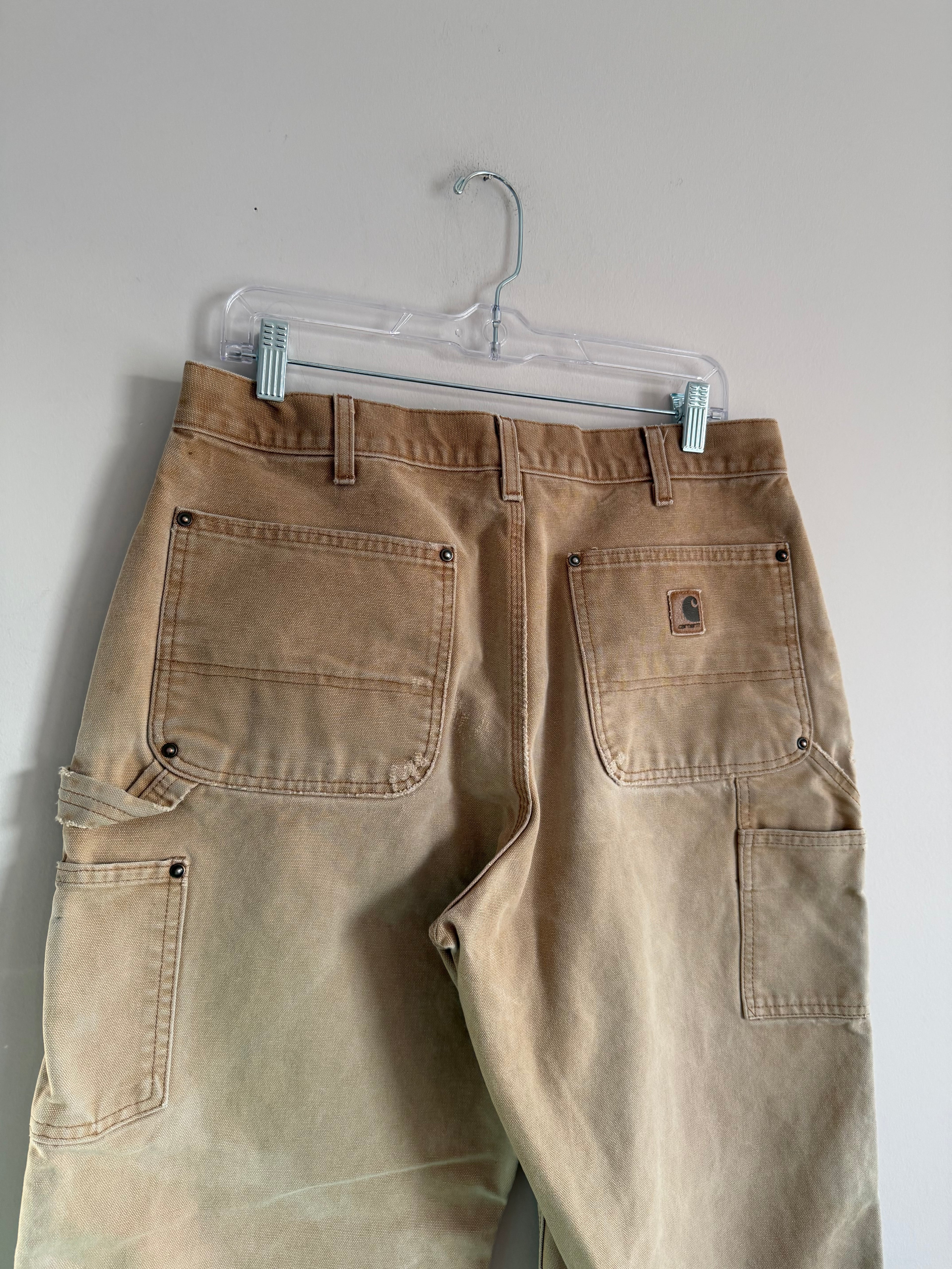 Vintage Tan Carhartt Double Knees