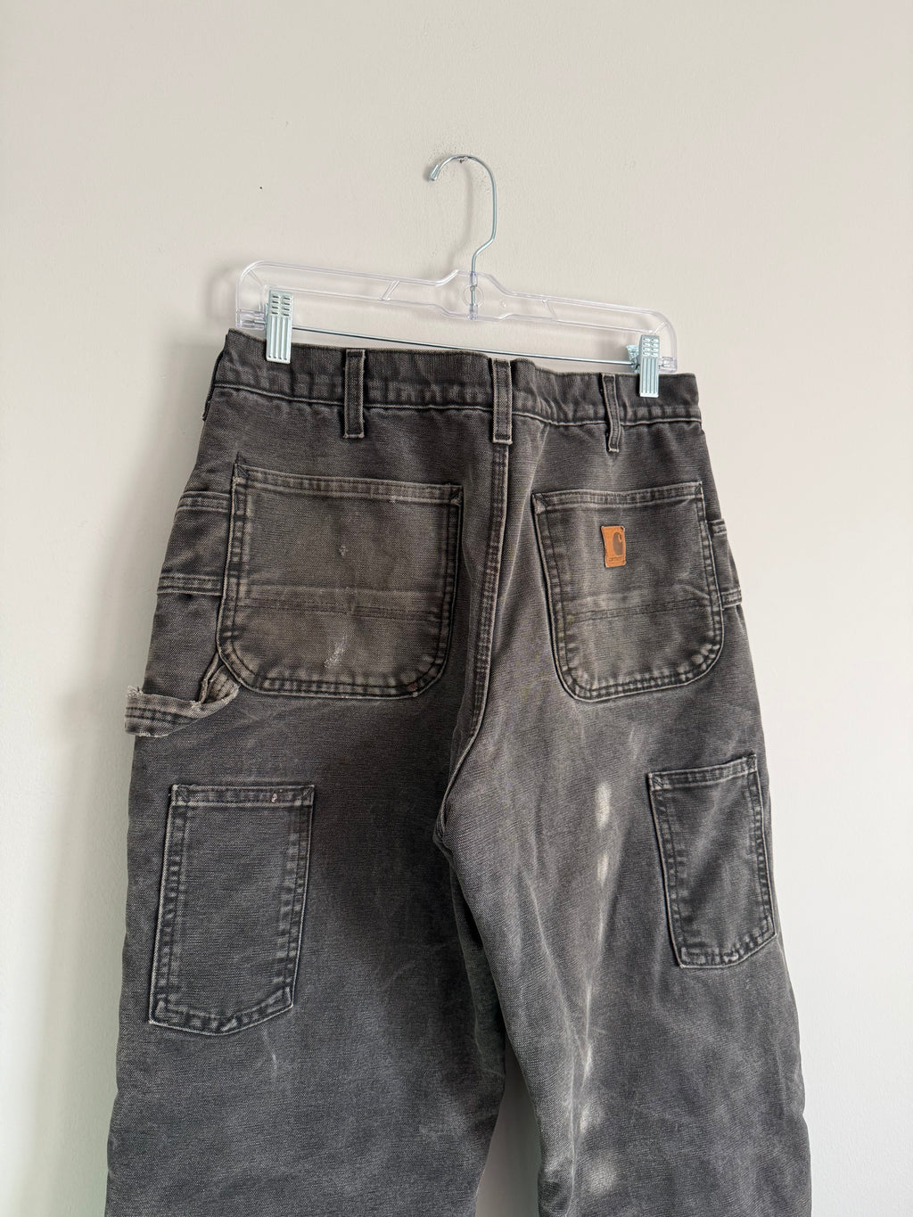 Insulated Black Carhartt Double Knees