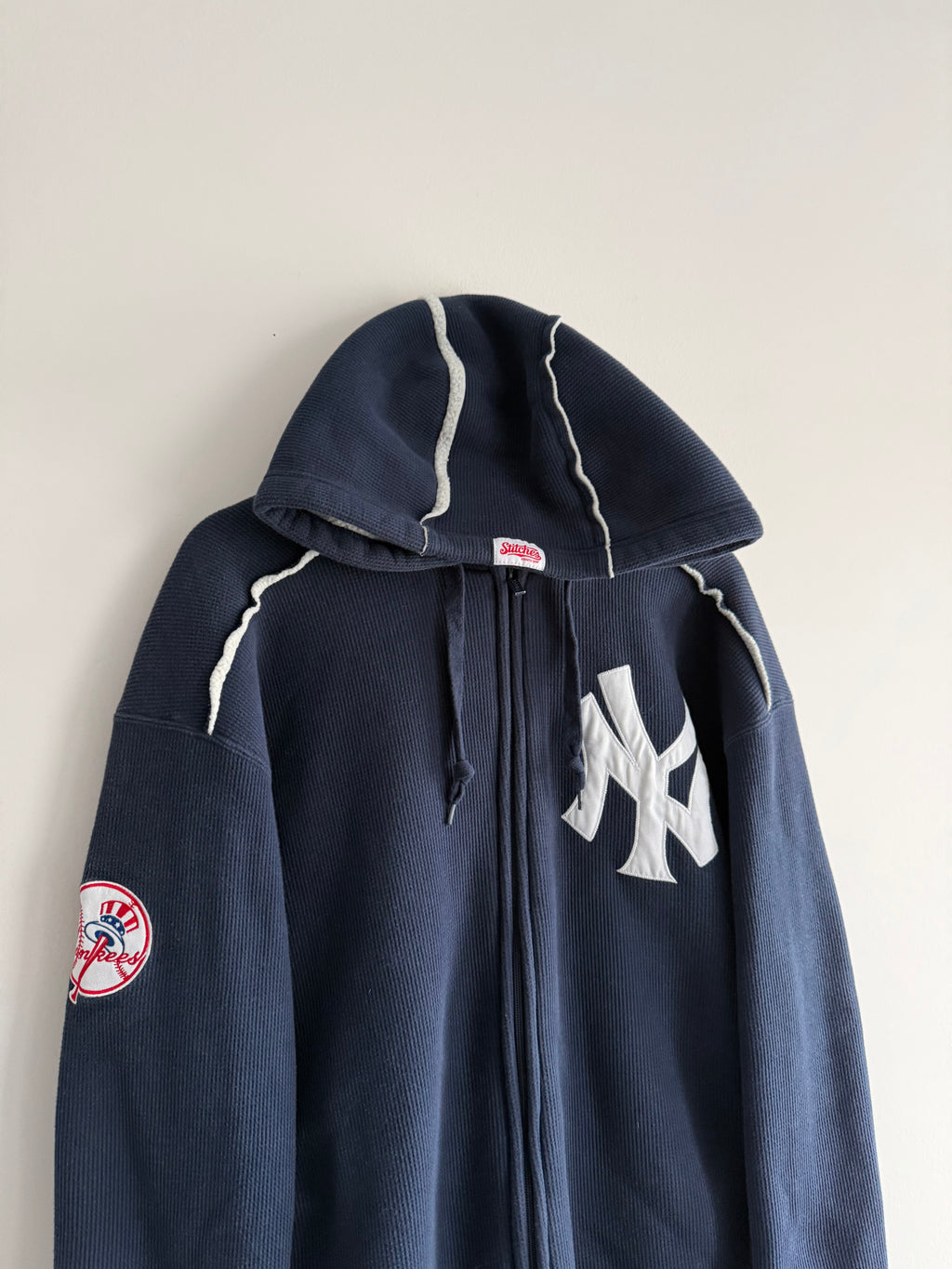 New York Yankees Stitches Zip Up Hoodie