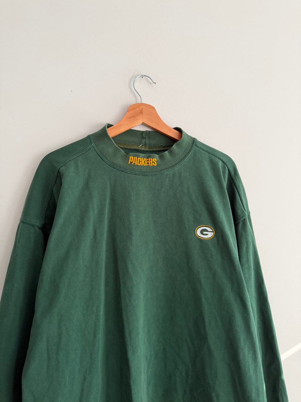 Vintage Green Bay Packers Starter Mock Neck
