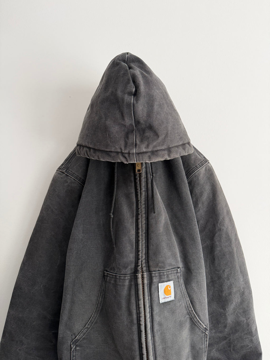 Vintage Black Carhartt Active Wear Jacket