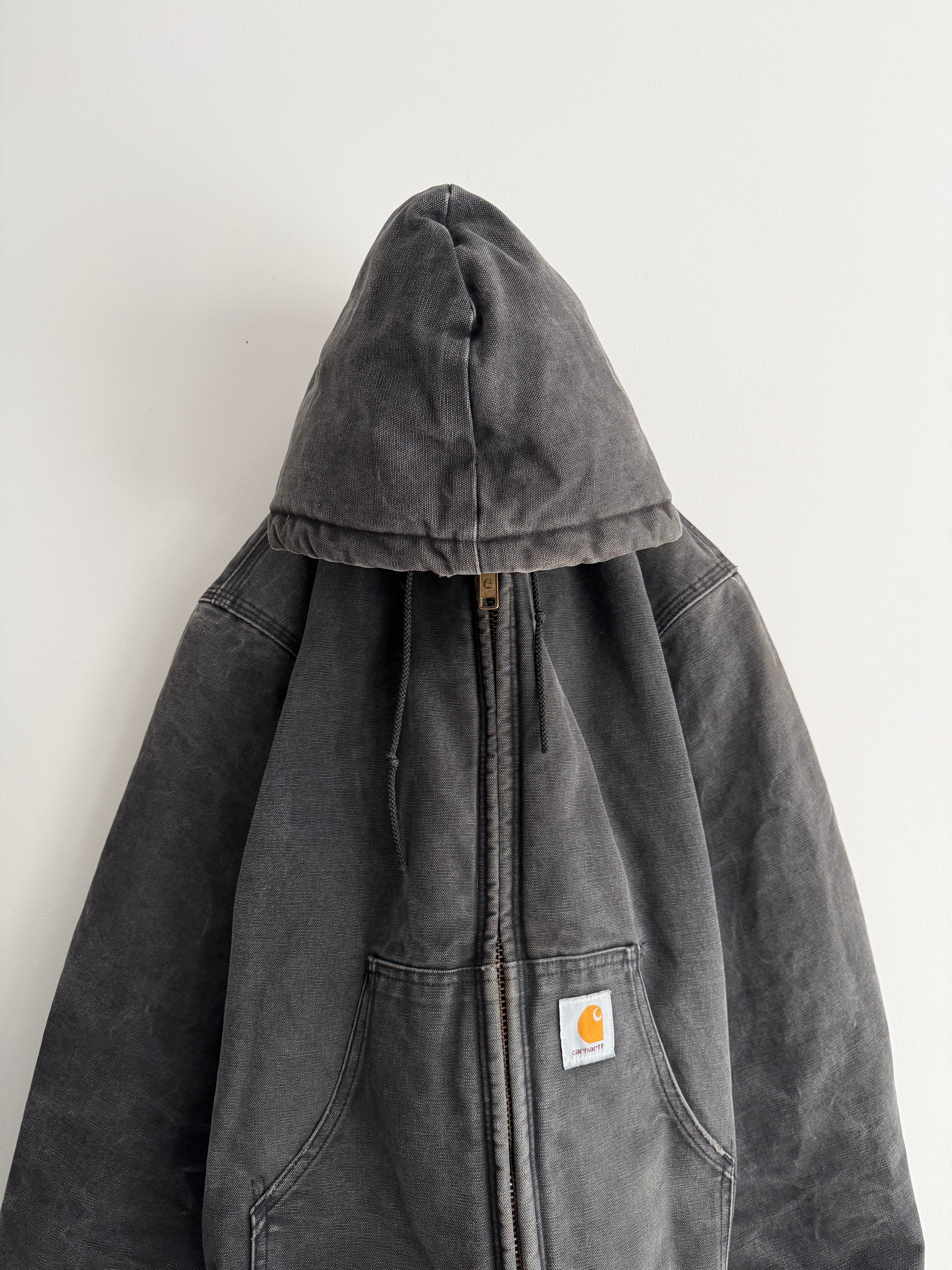 Vintage Black Carhartt Active Wear Jacket