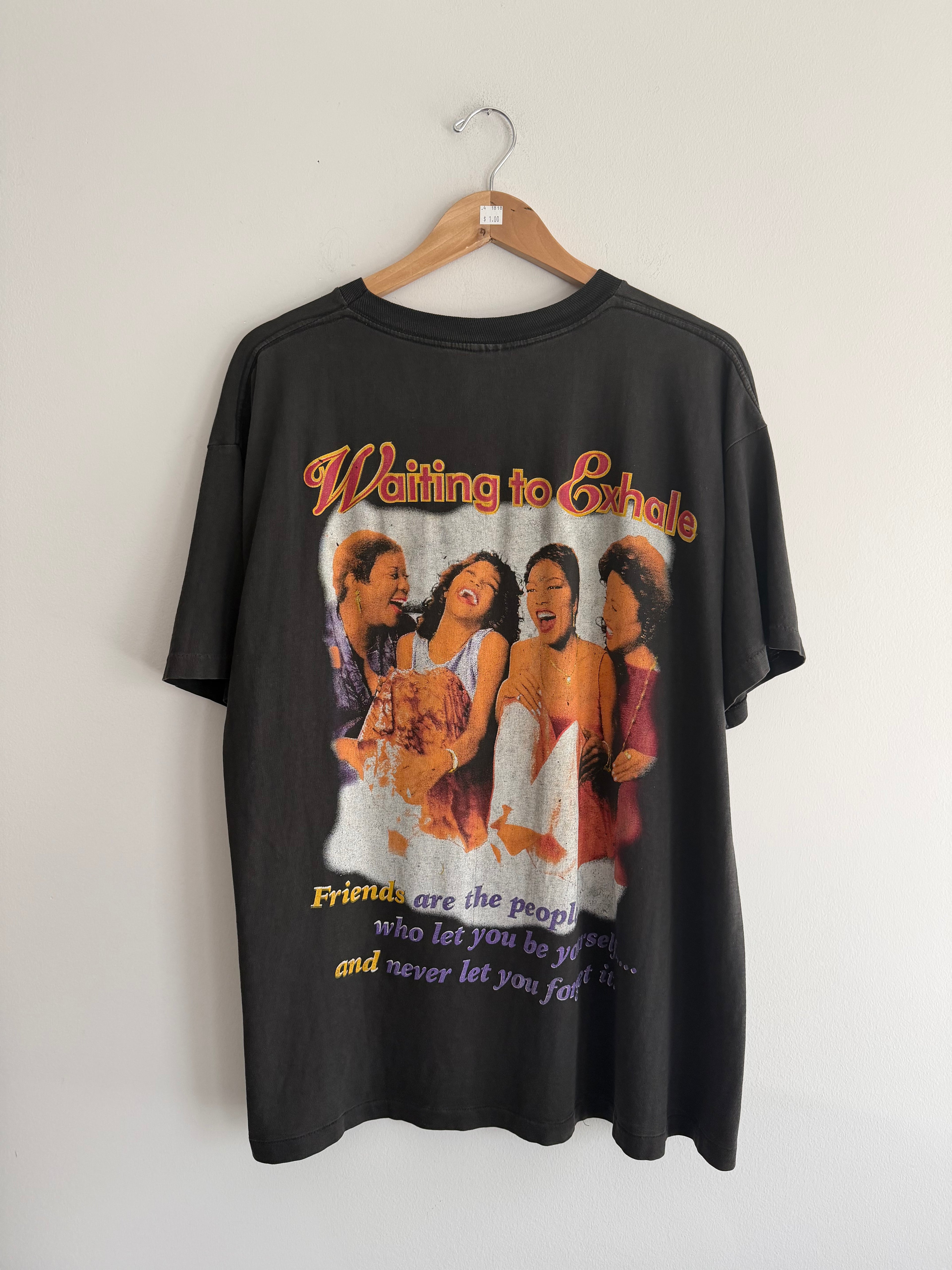 Vintage Whitney Houston Waiting To Exhale Rap Tee
