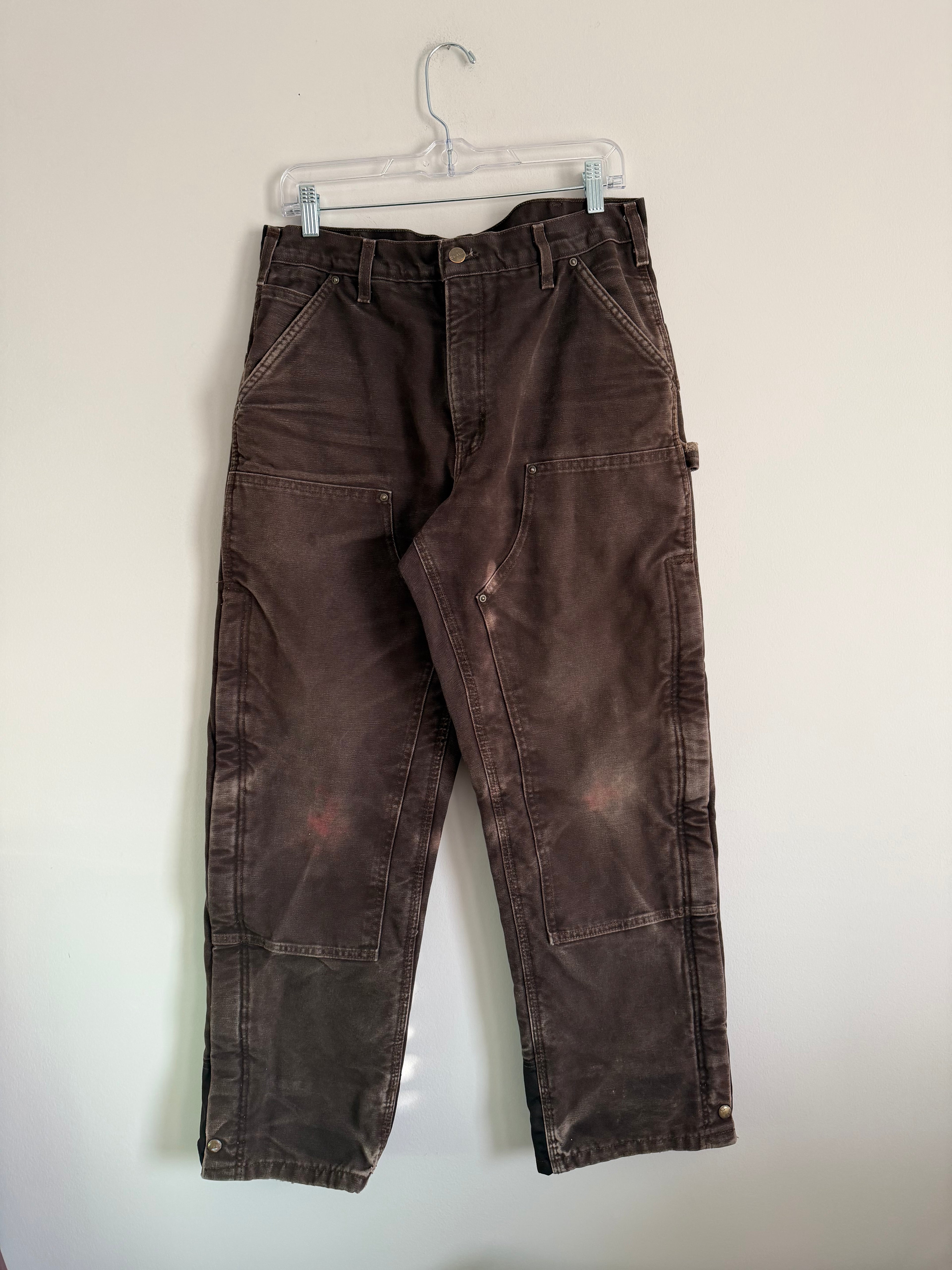 Brown Insulated Carhartt Double Knees