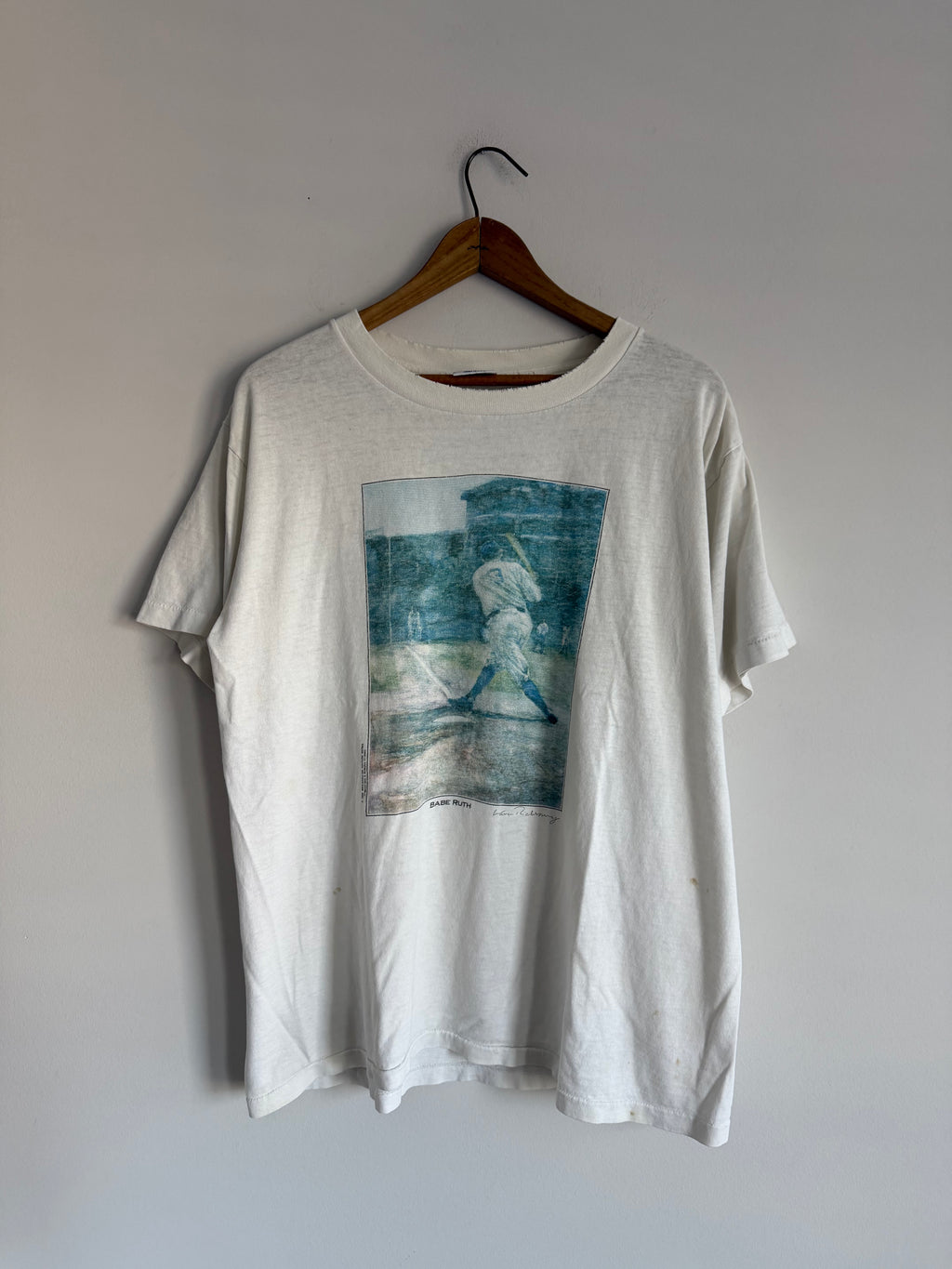 Vintage Past Times Babe Ruth Tee