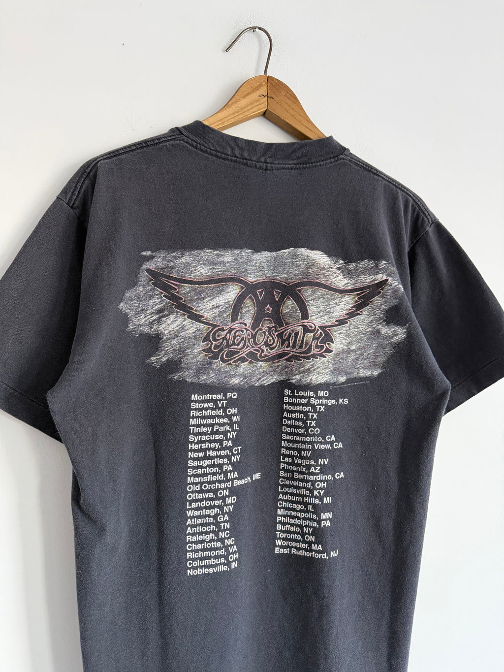 Vintage 90s Aerosmith Get A Grip Tour Tee