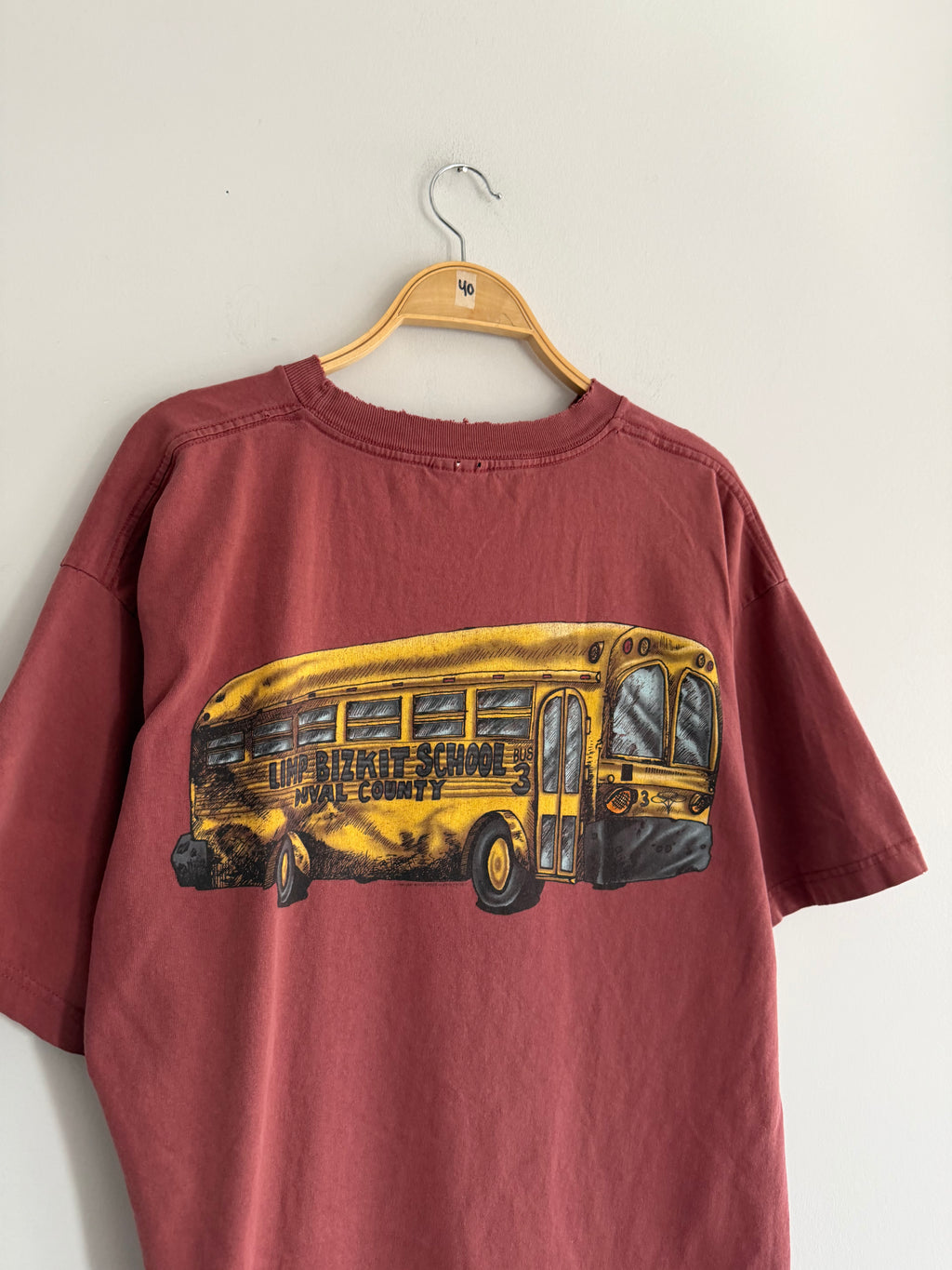 Vintage Limp Biskit School Bus 3 Tee