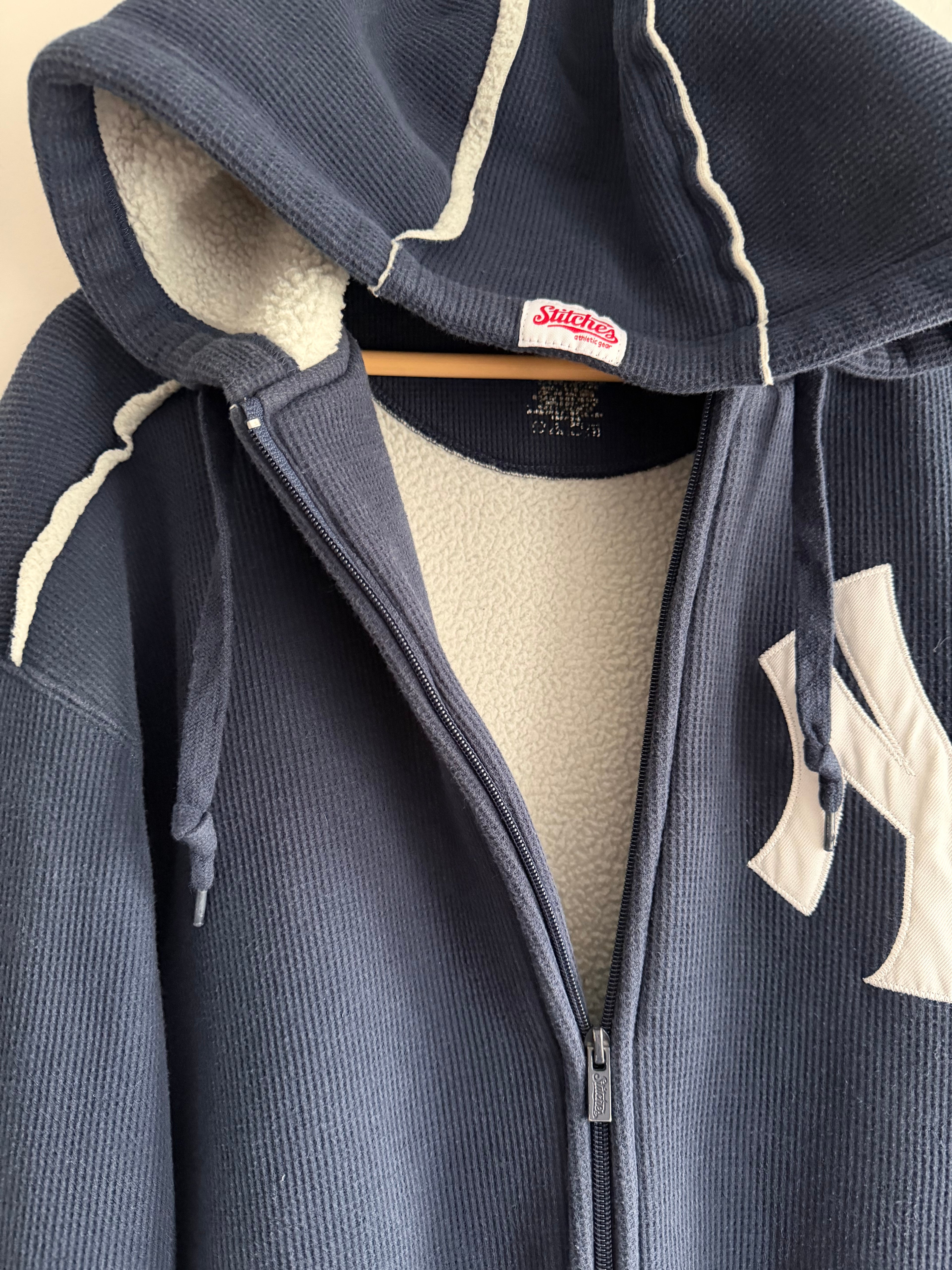 New York Yankees Stitches Zip Up Hoodie