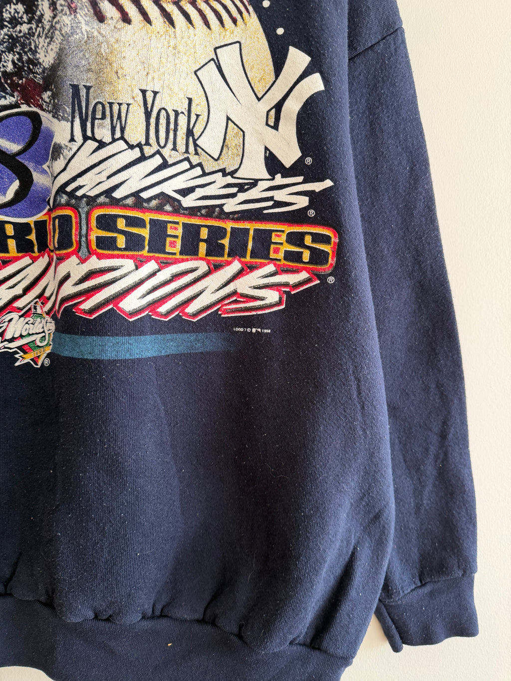 Vintage 1998 New York Yankees World Series Crewneck