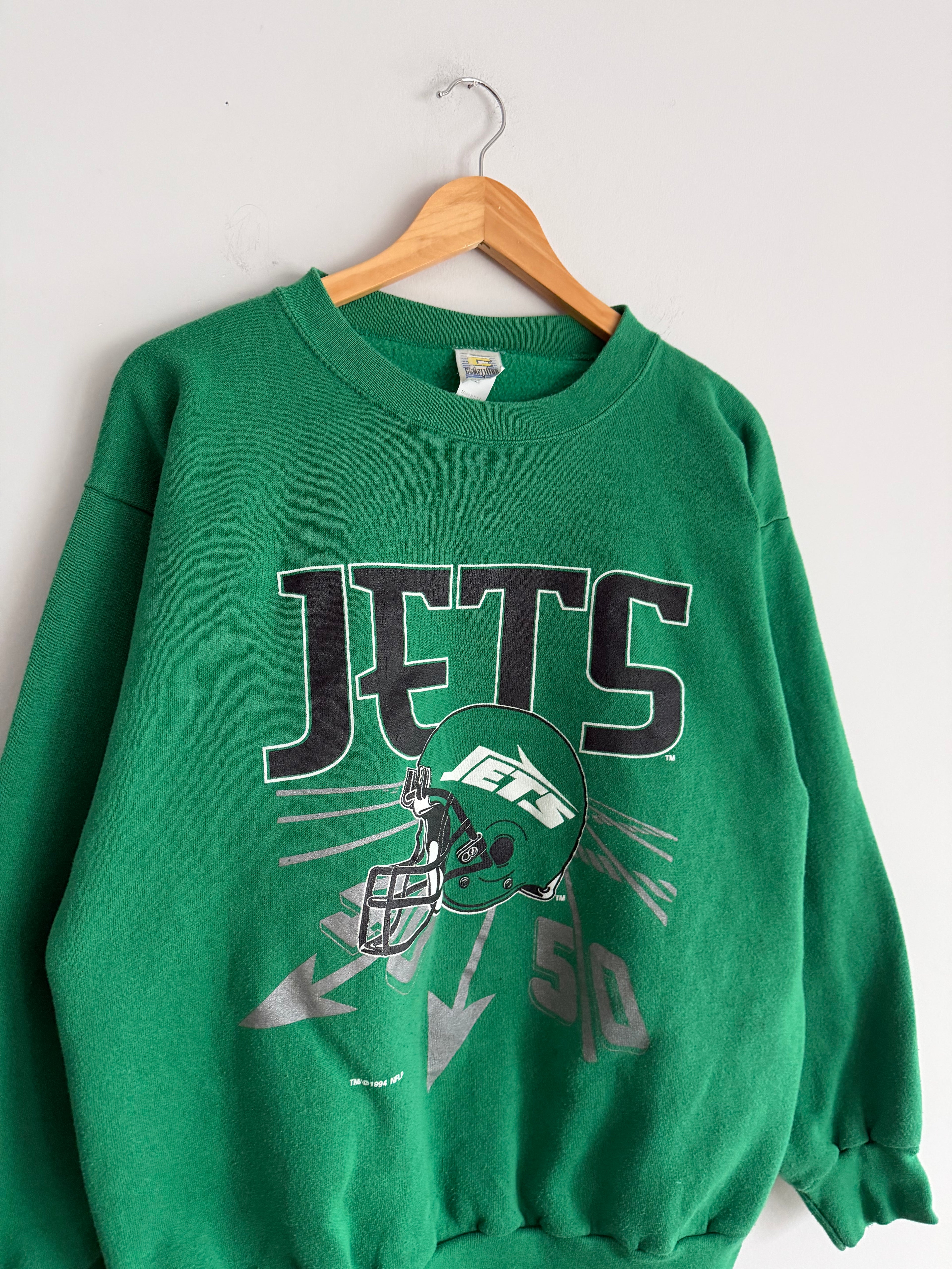 Vintage New York Jets Competitor Crew