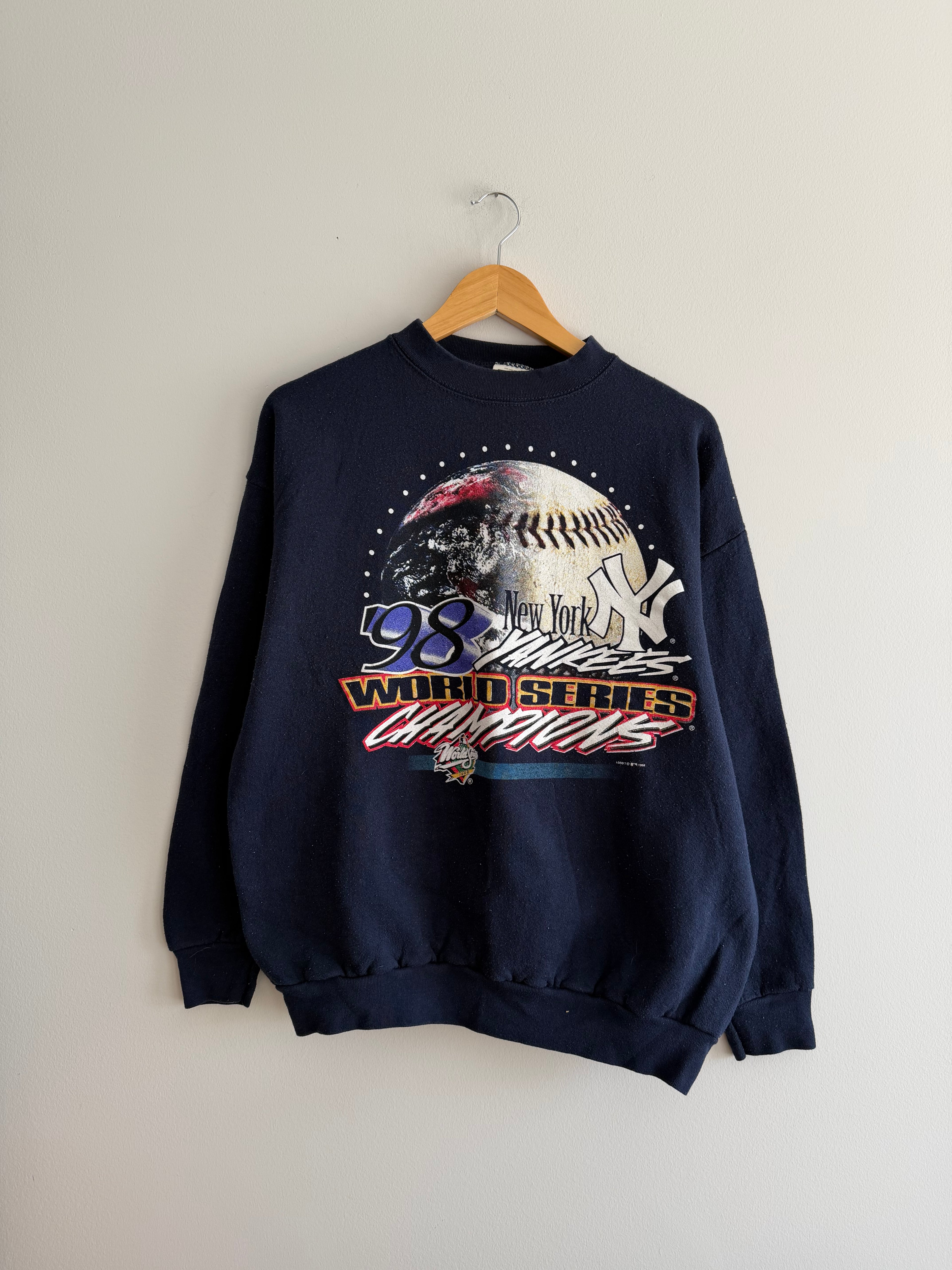 Vintage 1998 New York Yankees World Series Crewneck