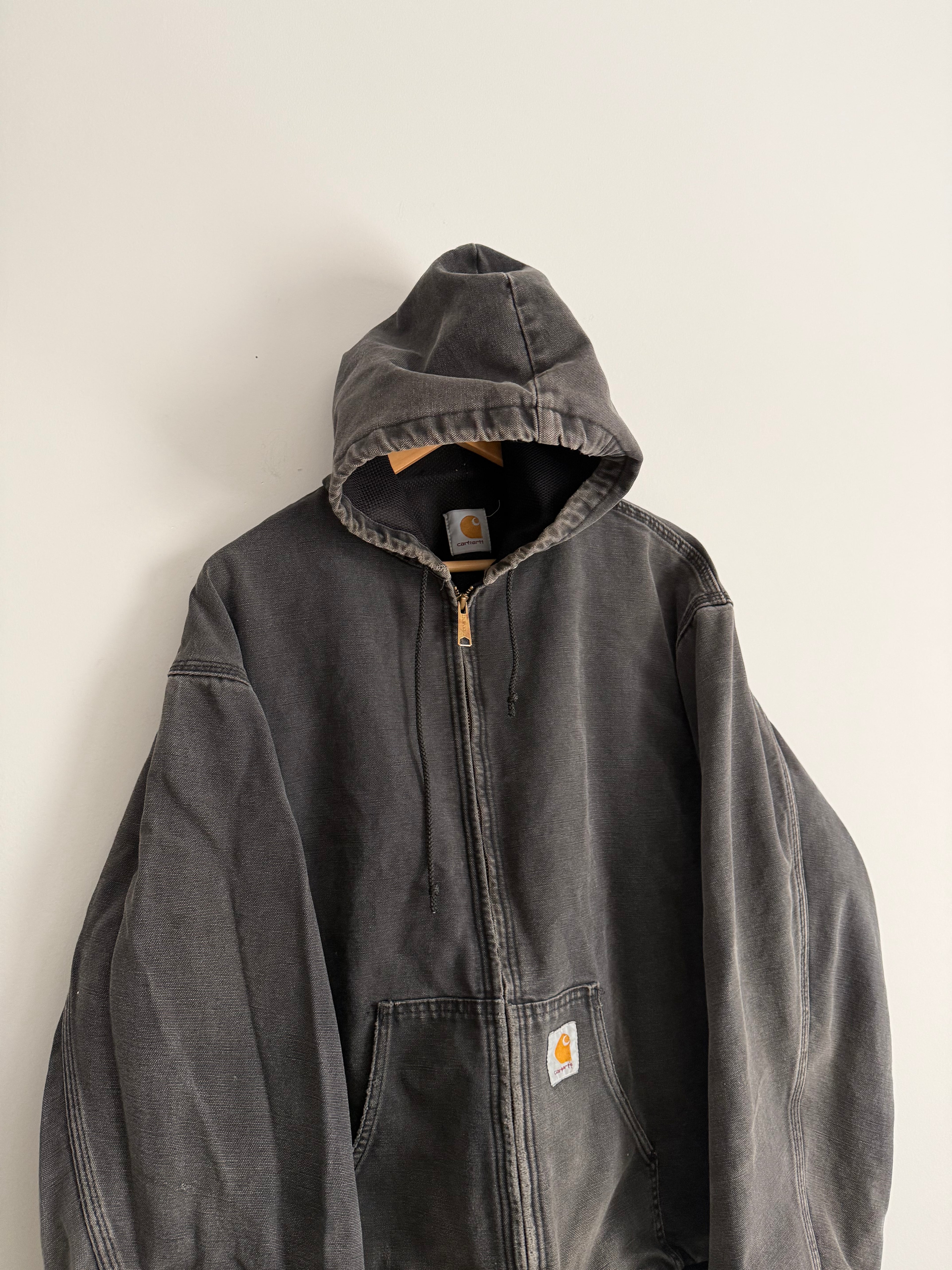 Vintage Black Thermal Lined Carhartt Jacket