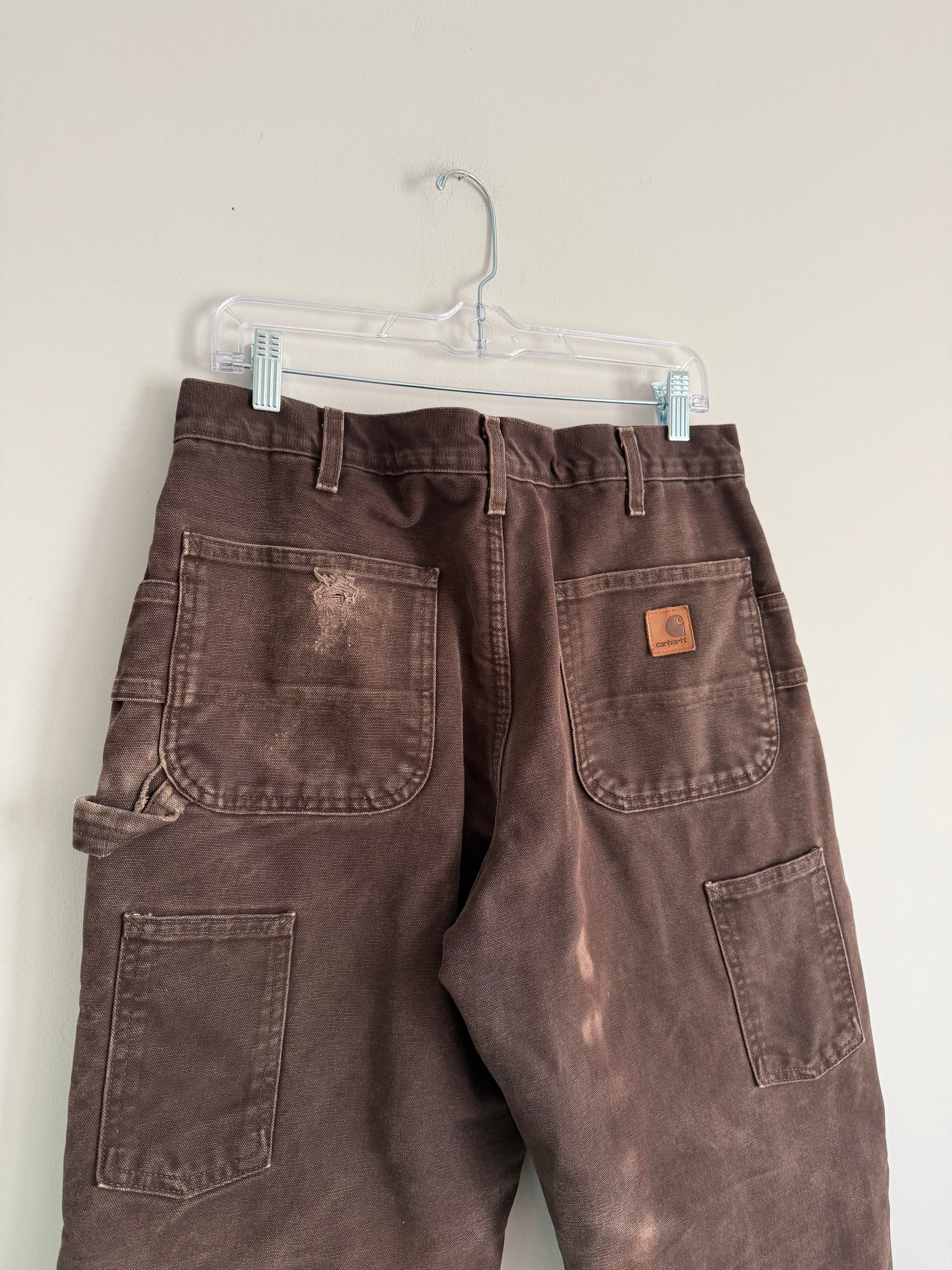 Brown Insulated Carhartt Double Knees