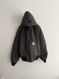 Vintage Black Carhartt Active Wear Jacket