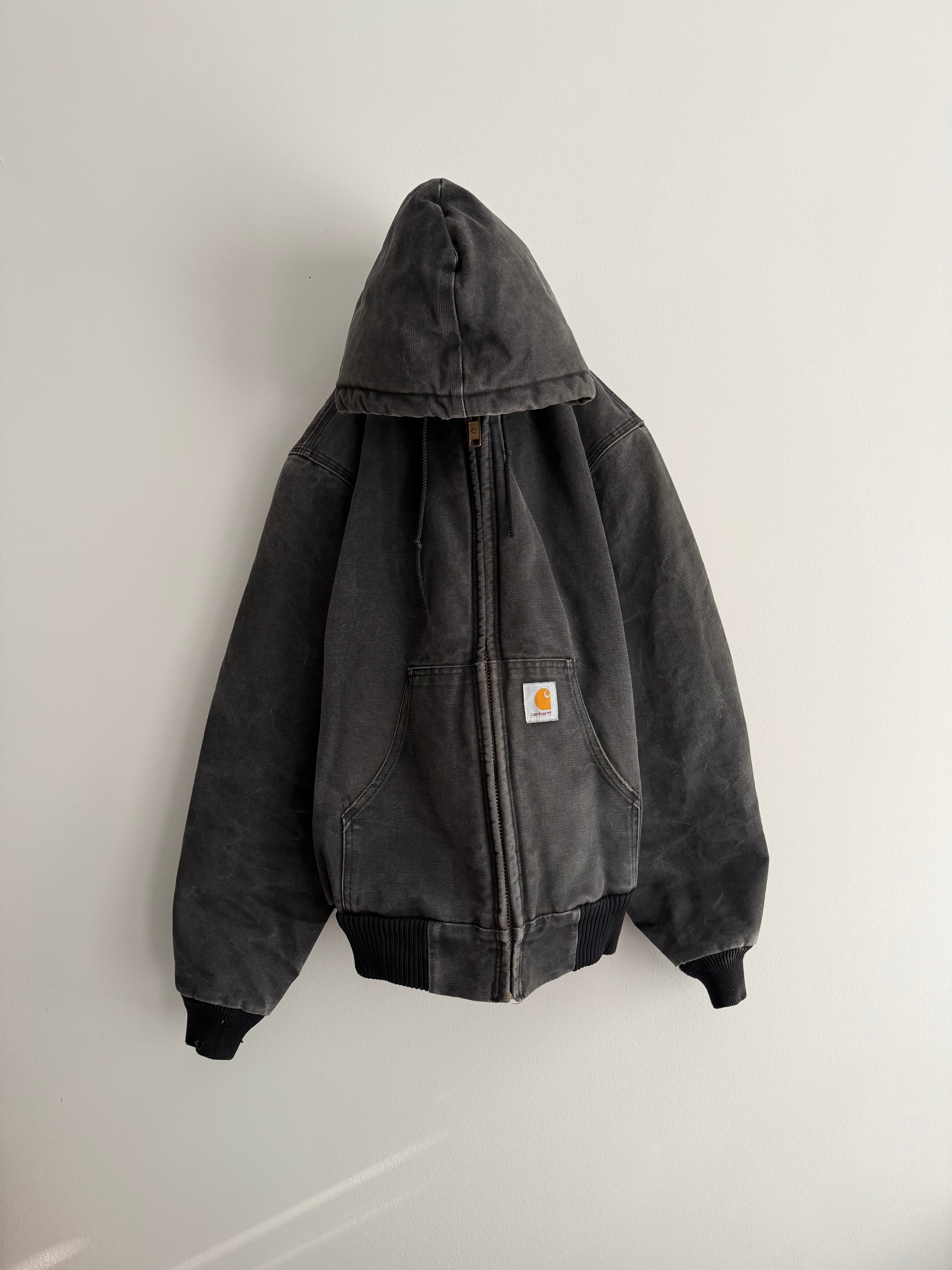 Vintage Black Carhartt Active Wear Jacket