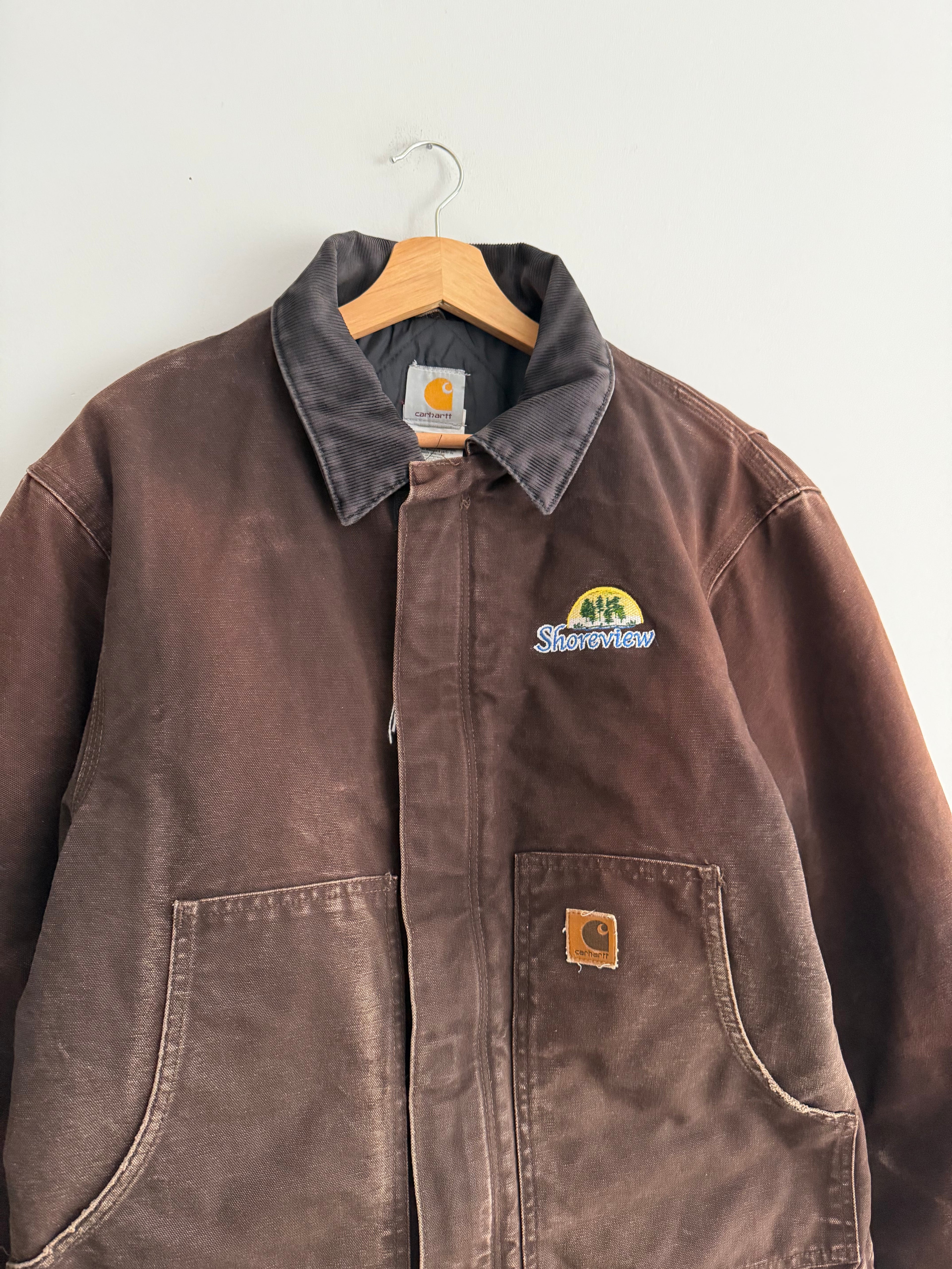 J22 Dark Brown Carhartt Jacket