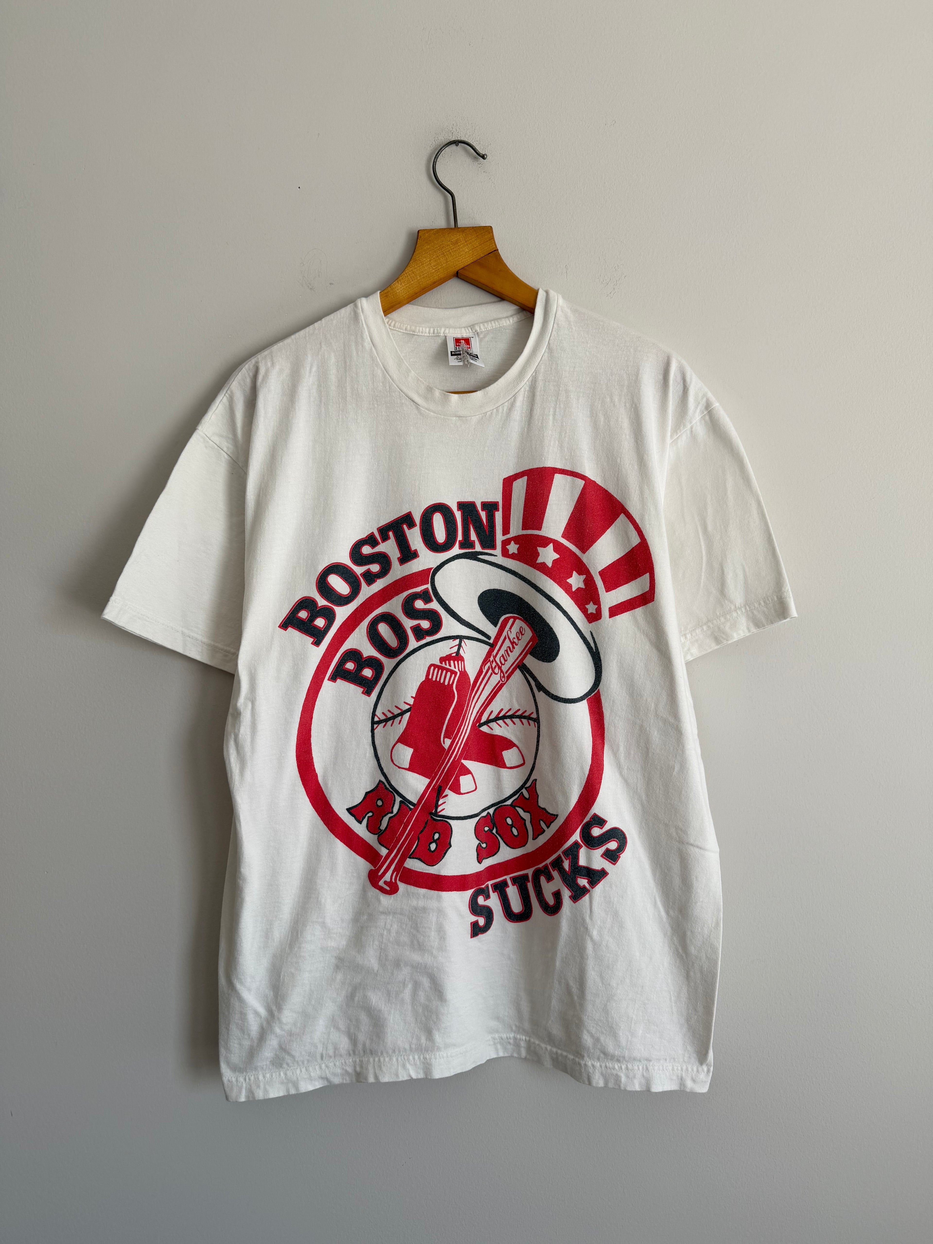 Vintage New York Yankees Boston Sucks Tee