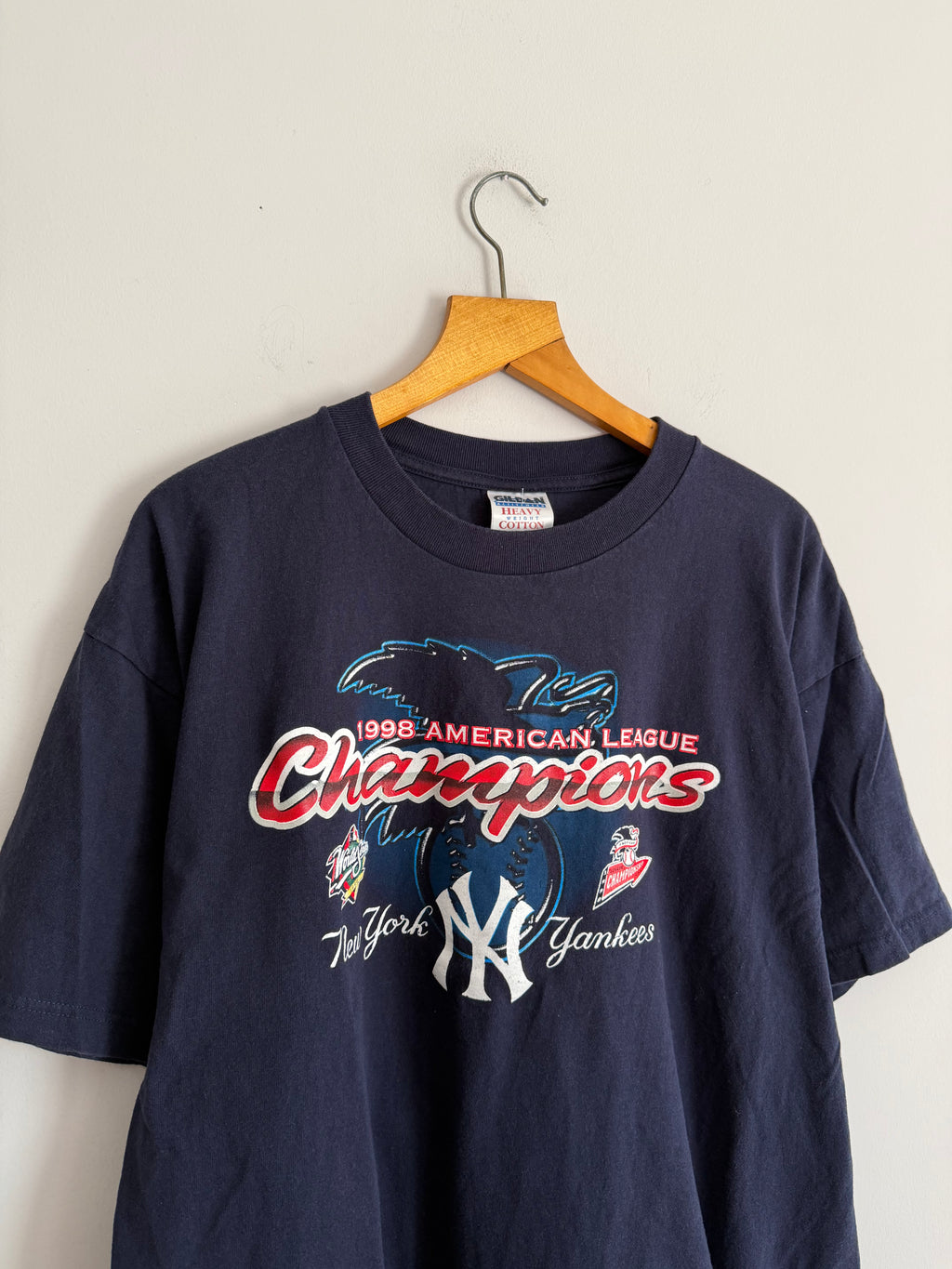 Vintage New York Yankees 1998 AL Champs Tee