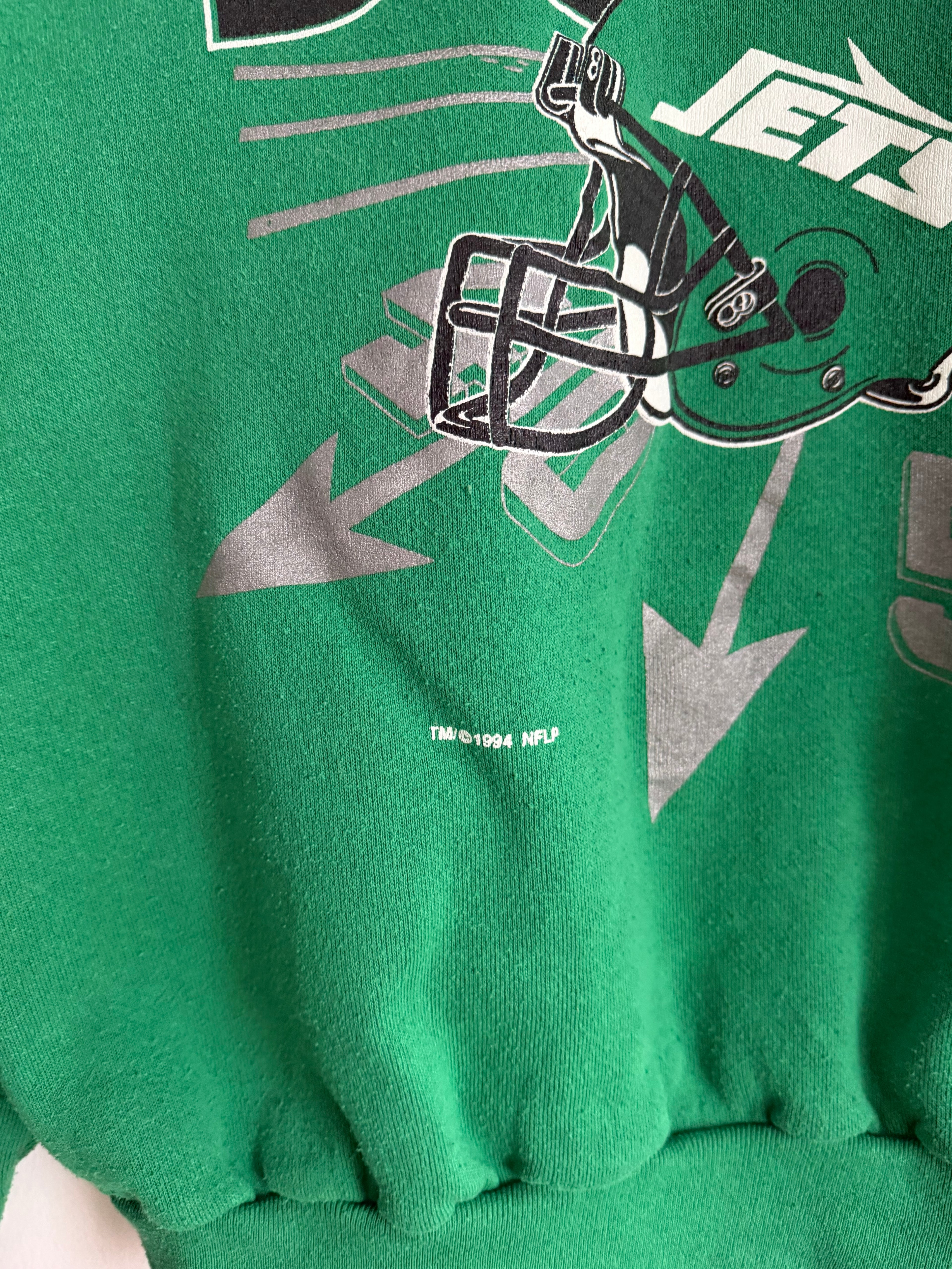 Vintage New York Jets Competitor Crew