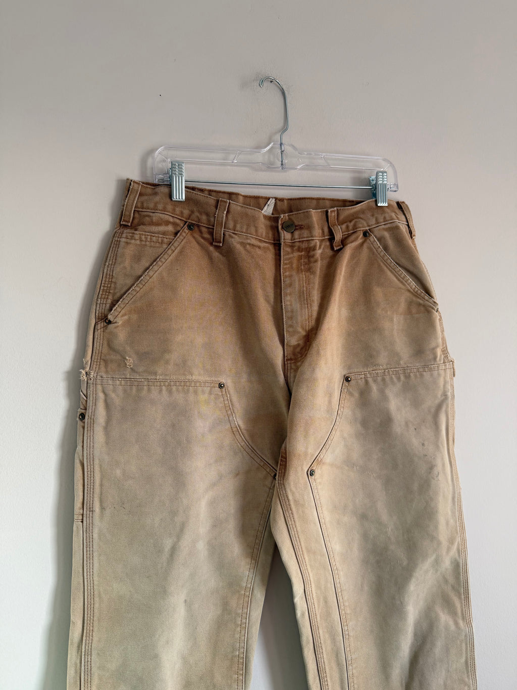 Vintage Tan Carhartt Double Knees