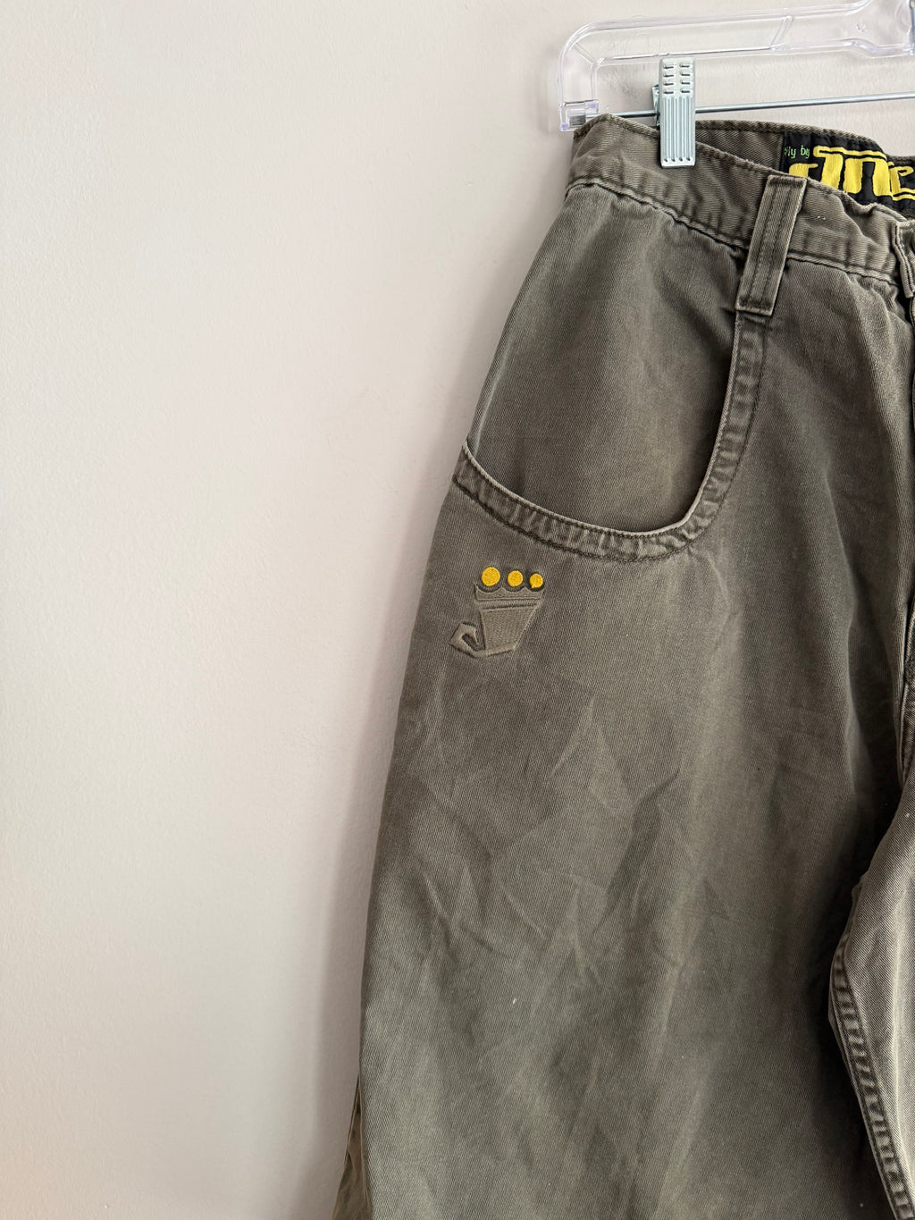 Vintage 90s Jnco Stinger Olive Shorts