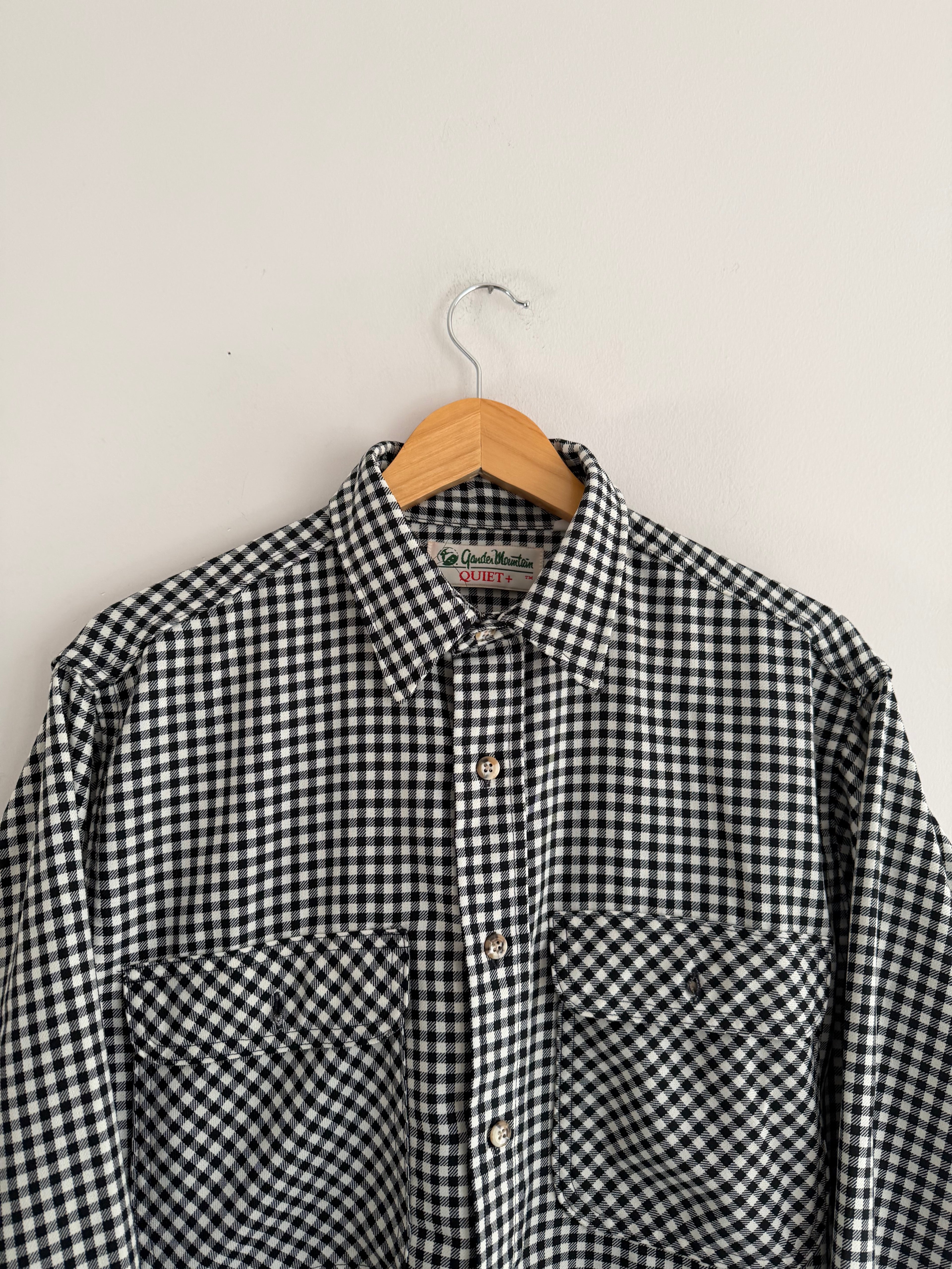 Vintage Garden Mountain Button Up