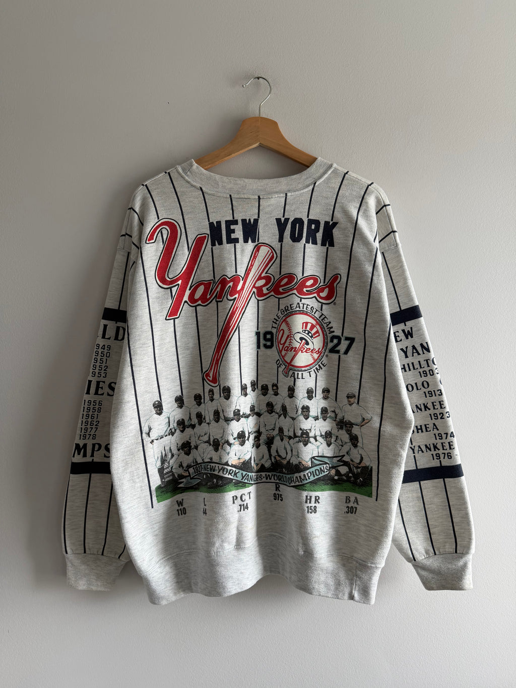 Vintage New York Yankees Long Gone Crewneck